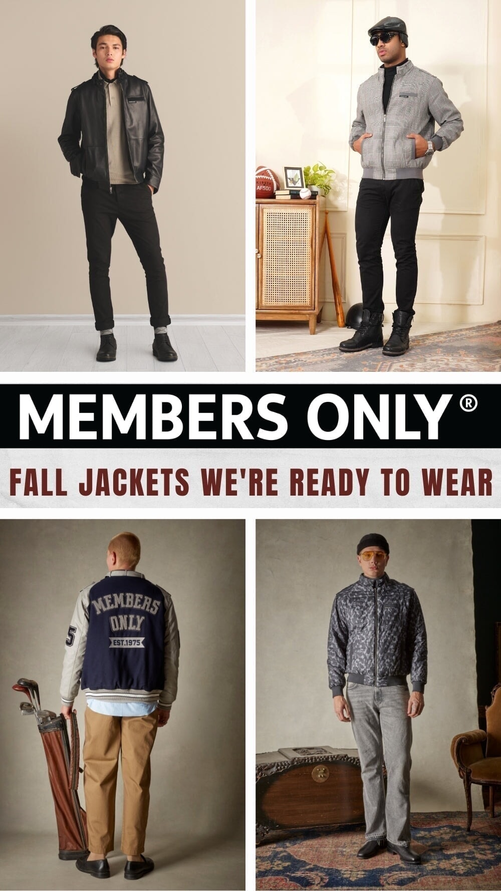10 Fall Jackets We're Ready To Wear: Embrace The Season In Style With Members Only