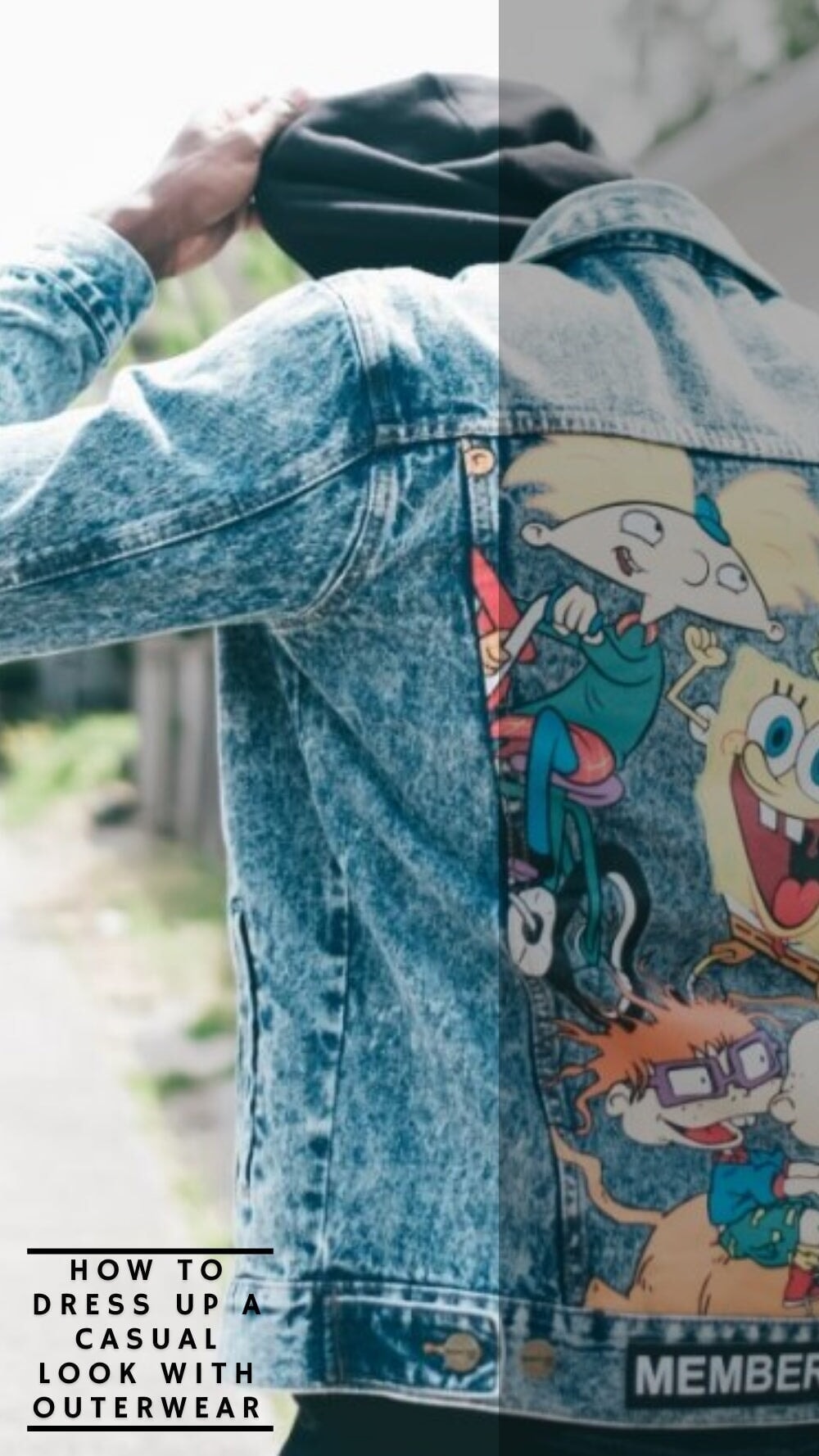 How to Dress Up A Casual Look With Outerwear : Members Only