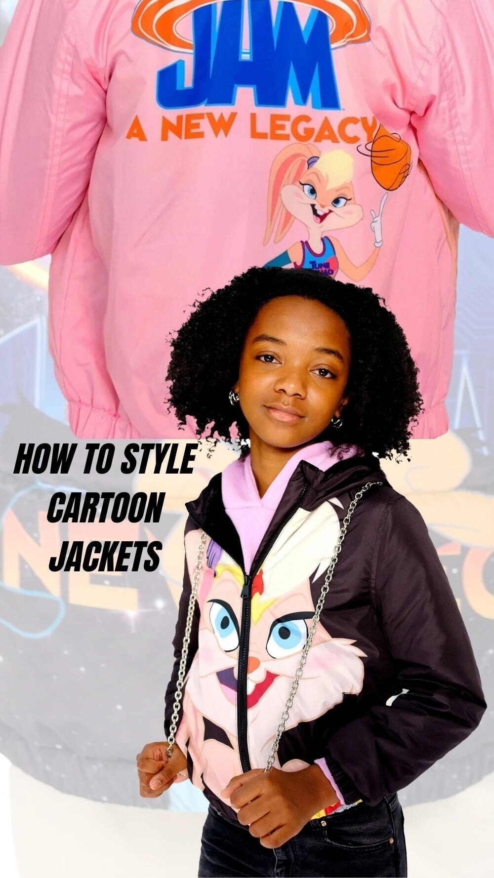 How to style cartoon jackets?