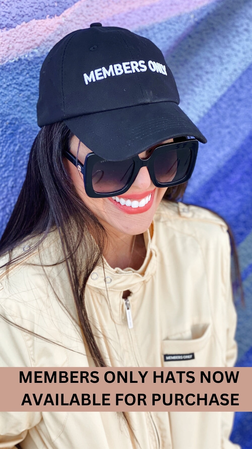 MEMBERS ONLY HATS NOW AVAILABLE FOR PURCHASE