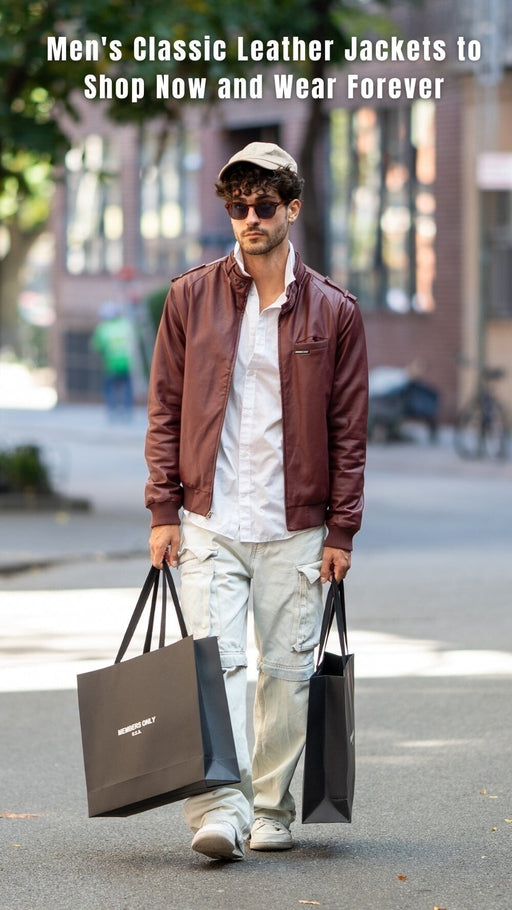 Men's Classic Leather Jackets to Shop Now and Wear Forever