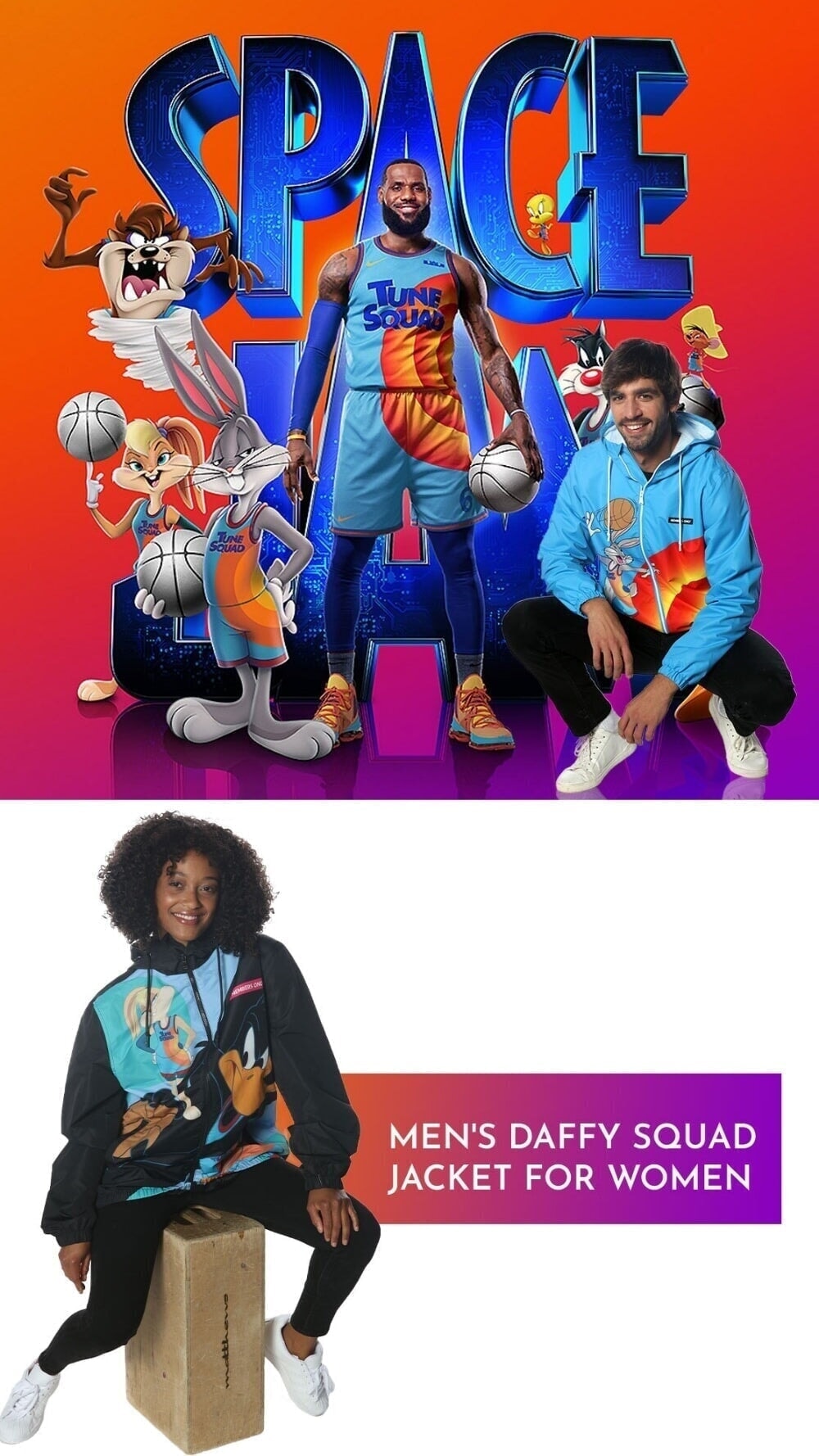 Space Jam Merch is On-Demand as the Sequel is Released This Year