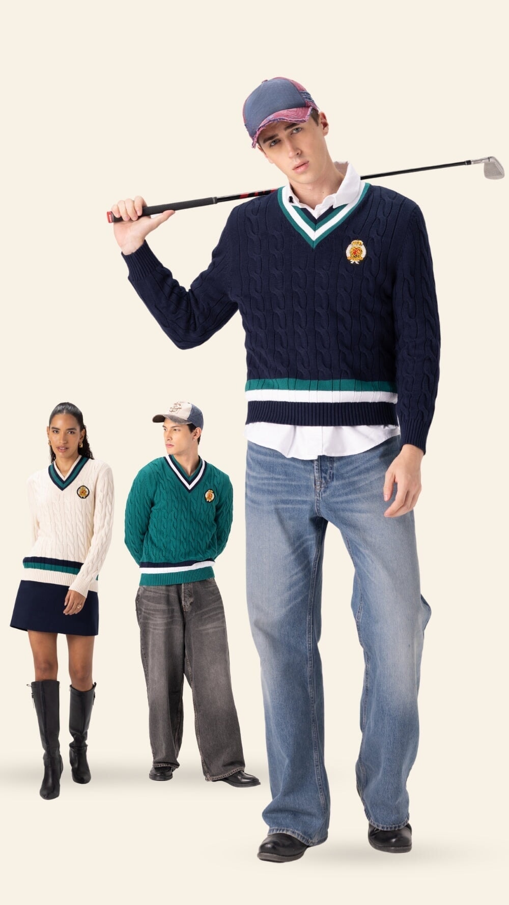 Members Only Cable Knit Sweaters Collection Inspired by Seafaring Fashion