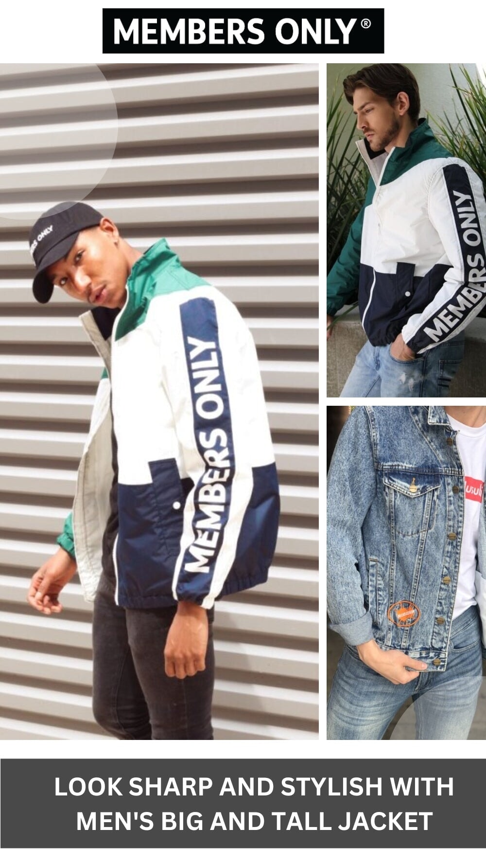 Look Sharp And Stylish With Men's Big And Tall Jacket