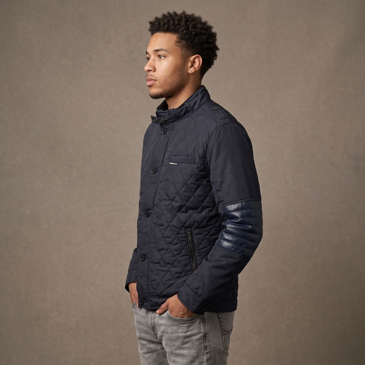 Members Only Men's Quilted jacket