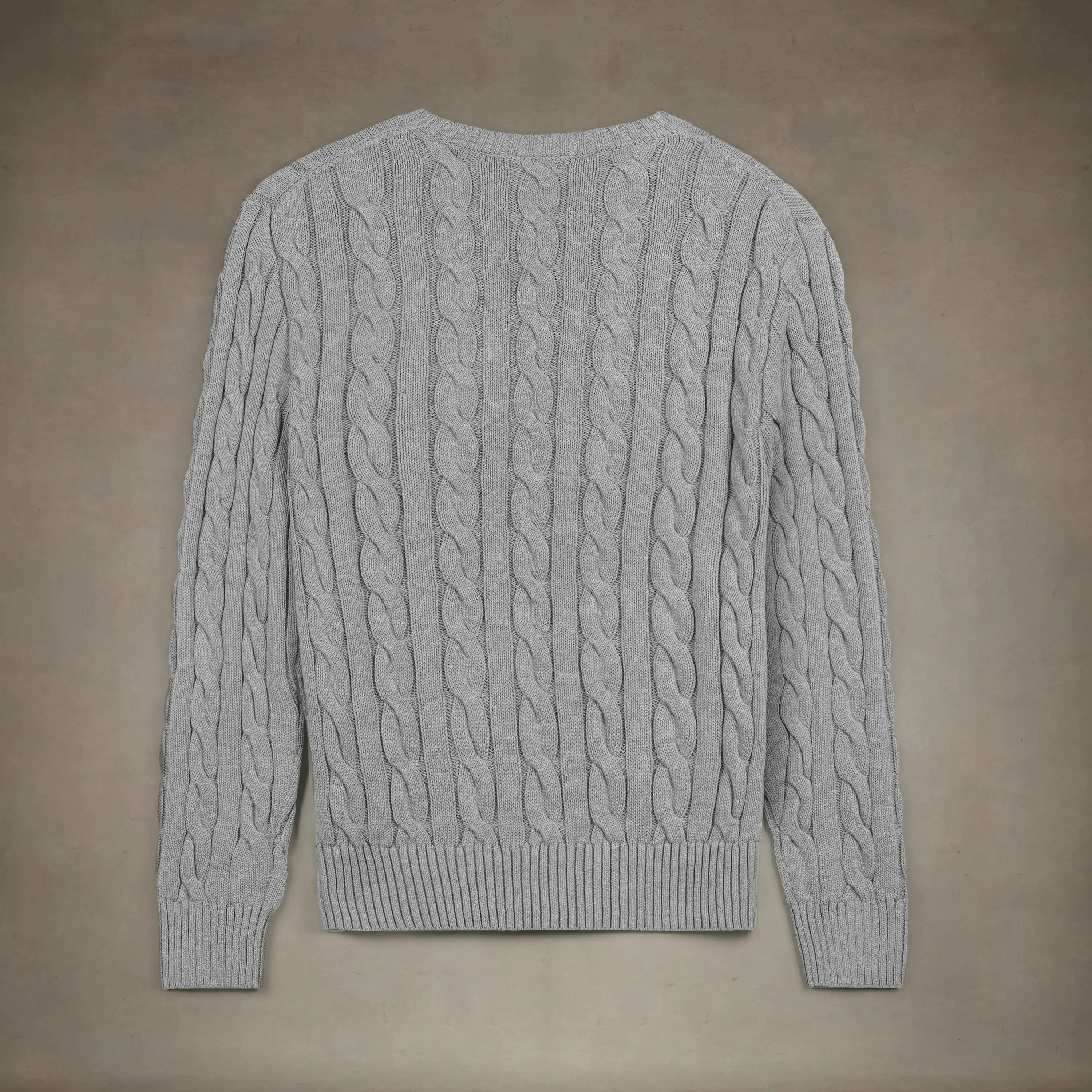 Men's Crew Neck Cable Sweater Members Only®
