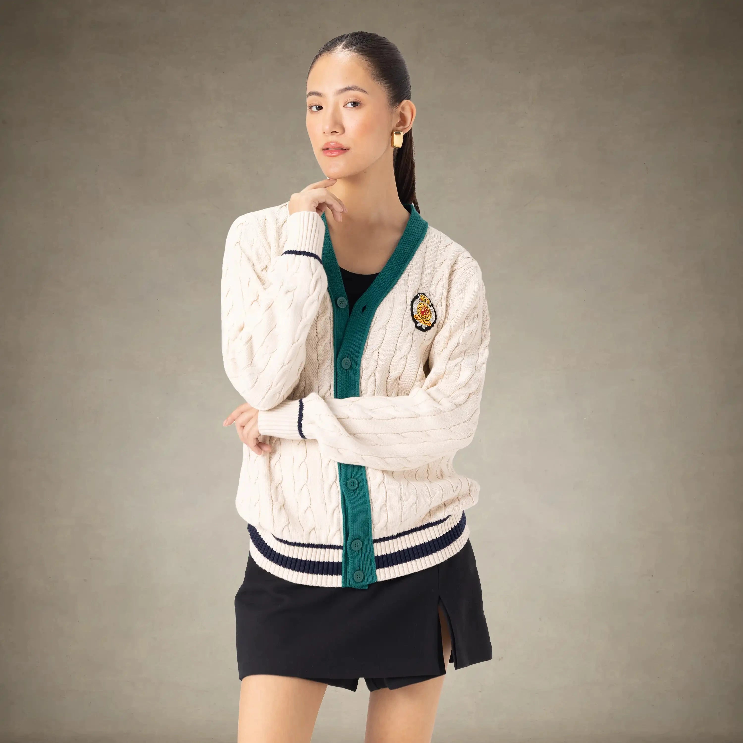 Women's Cable Knit Cardigan Members Only®
