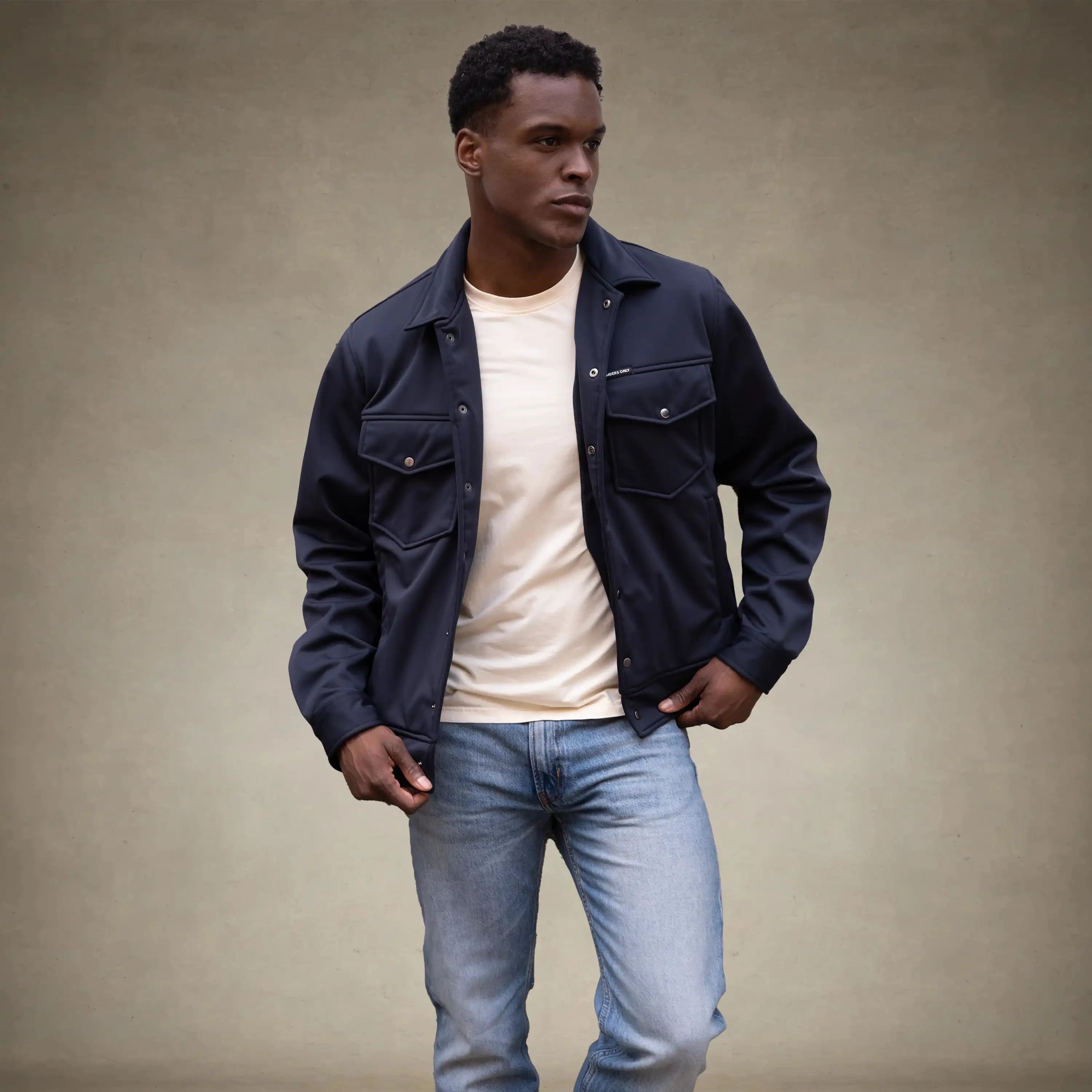 Men's Soft Shell Shirt Jacket Men's Iconic Jacket Members Only®