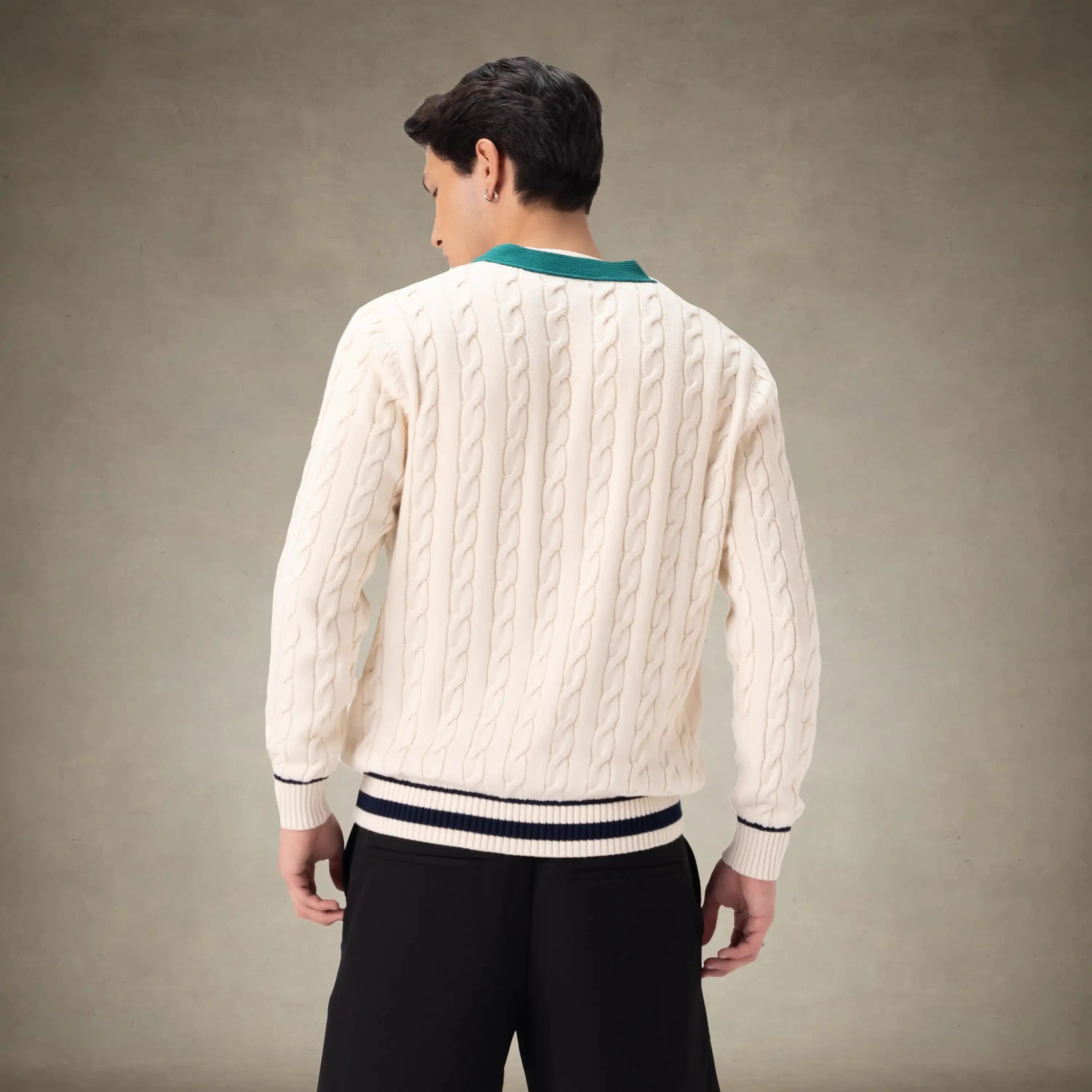 Men's Cable Knit Cardigan Members Only®