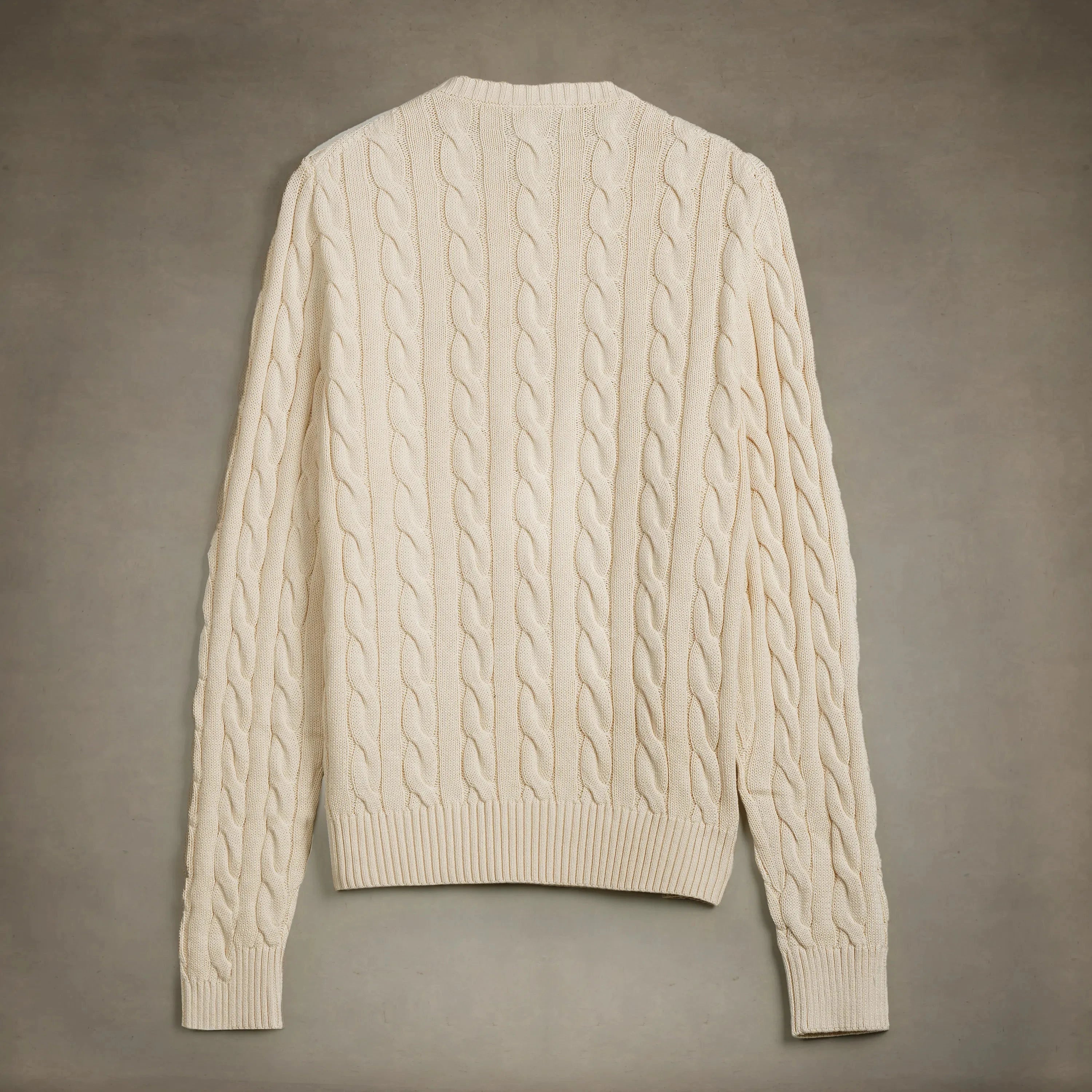 Men's Crew Neck Cable Sweater Members Only®