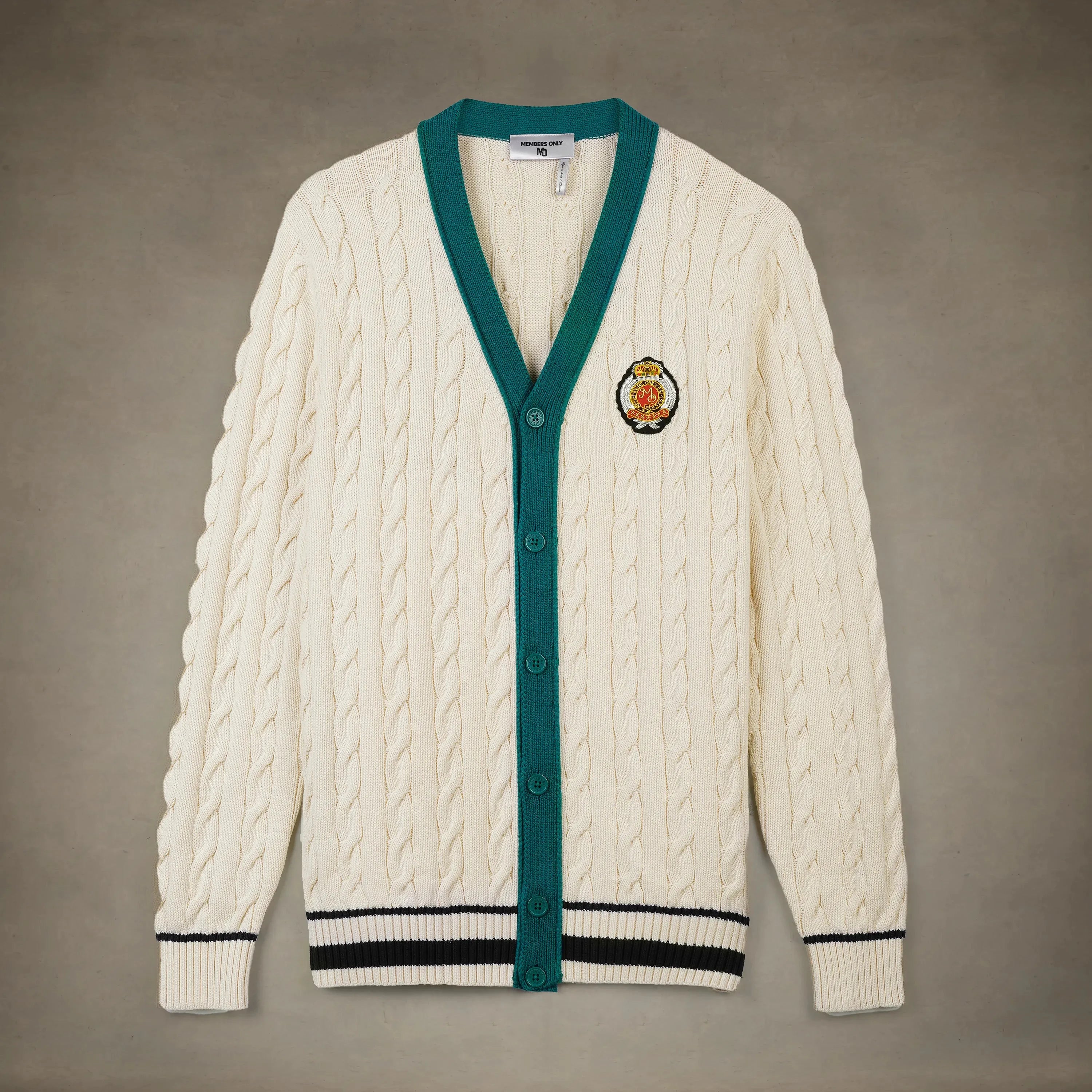 Men's Cable Knit Cardigan Members Only®