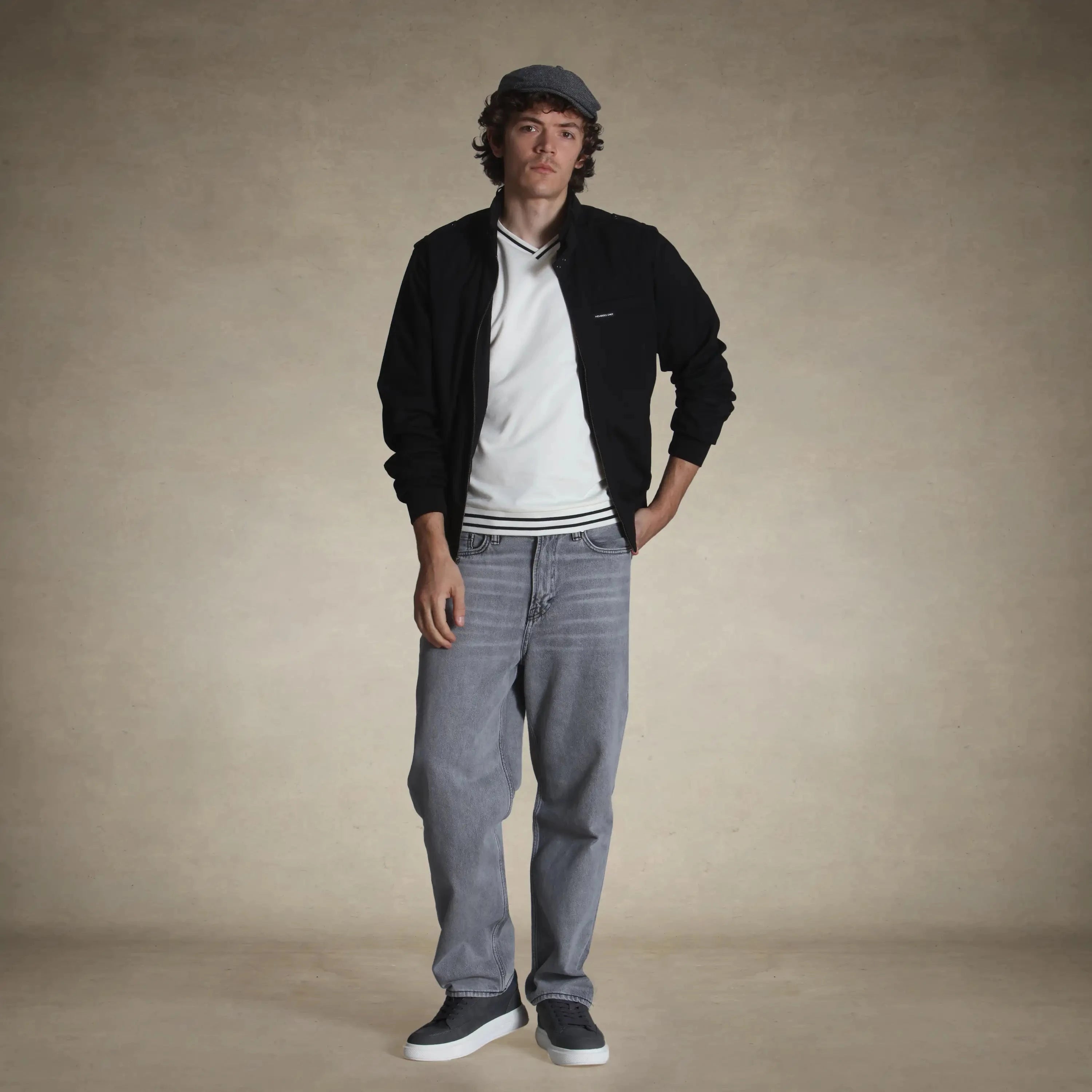 Men's Big & Tall Classic Iconic Racer Jacket Unisex Members Only®