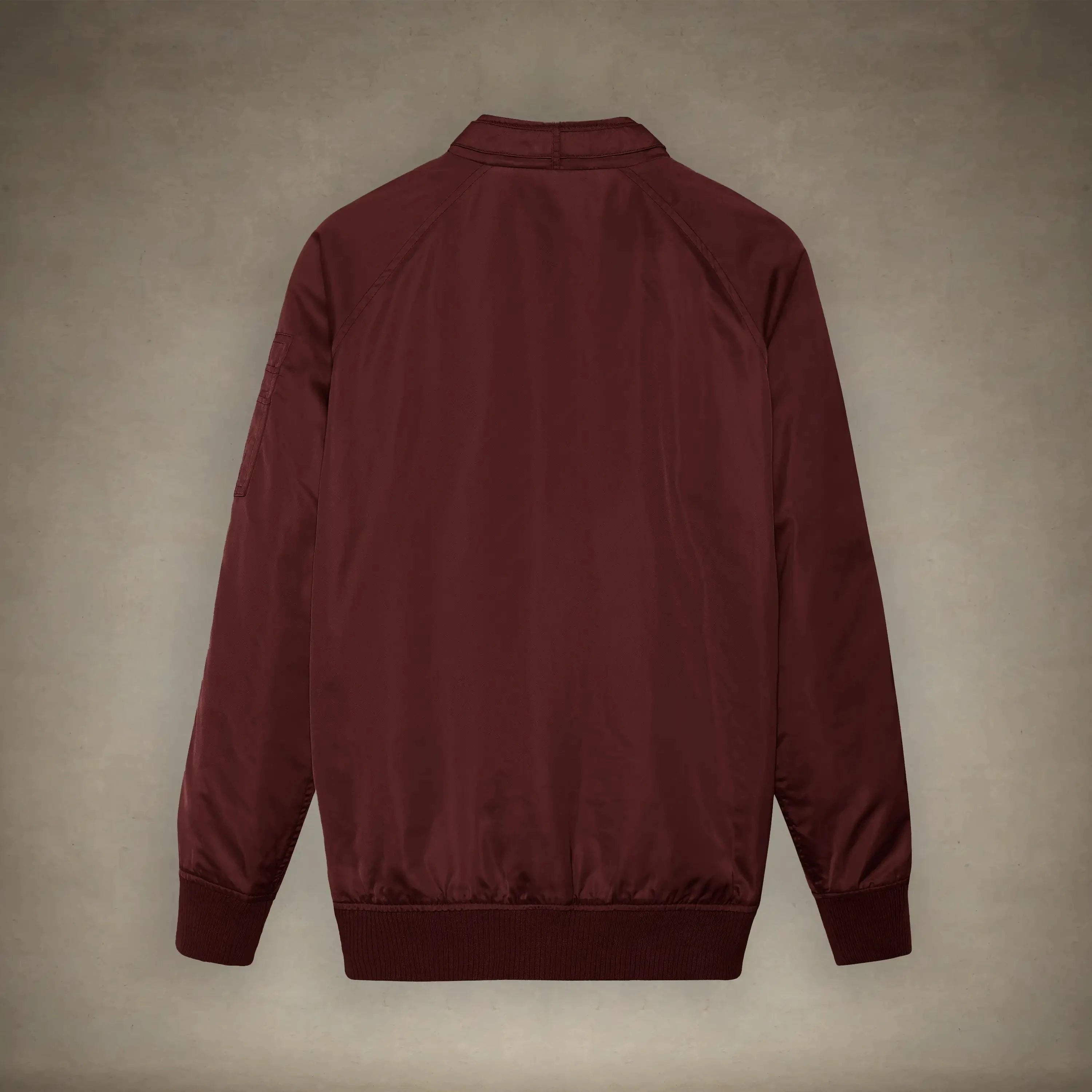 members only women's satin bomber jacket burgundy small