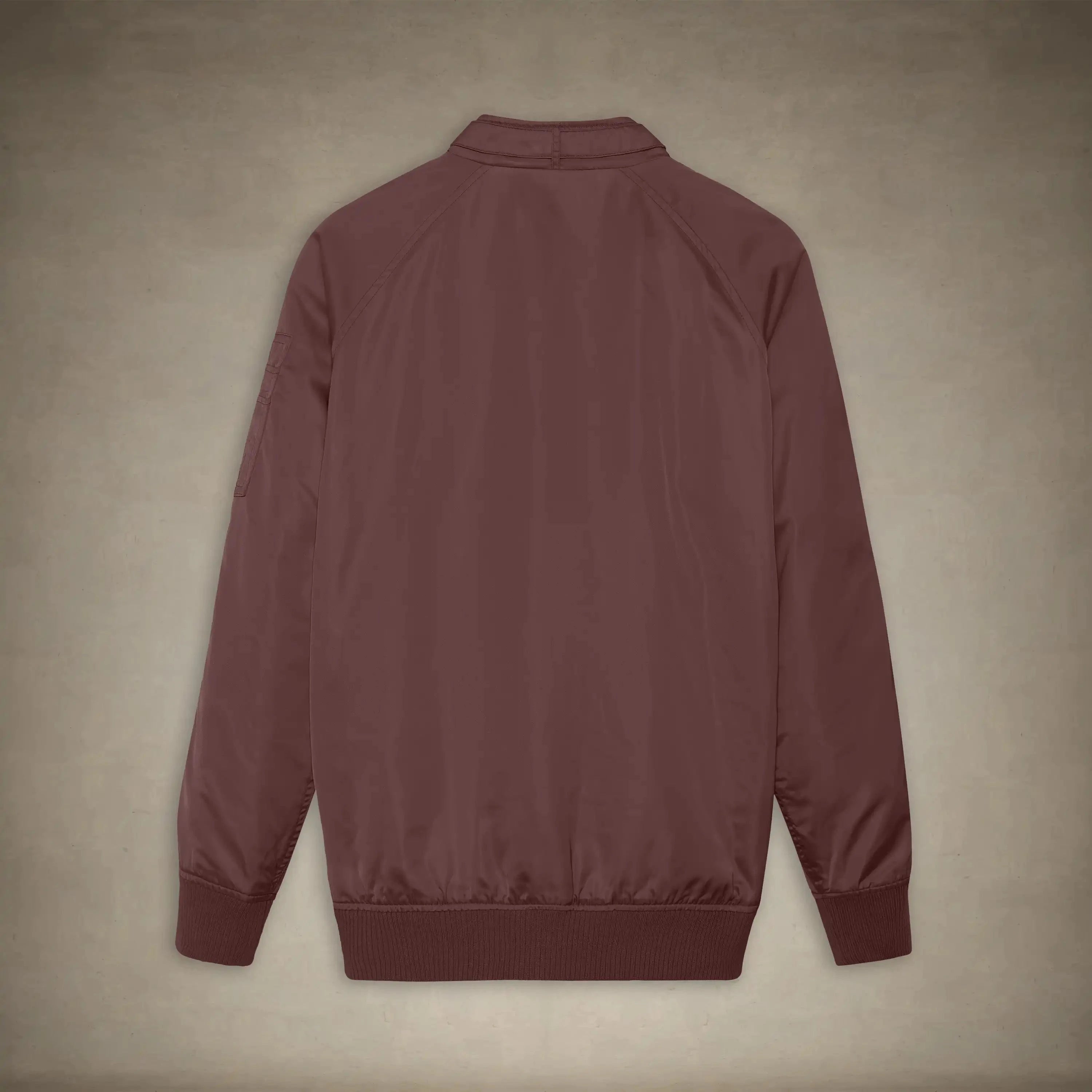 members only women's satin bomber jacket burgundy small