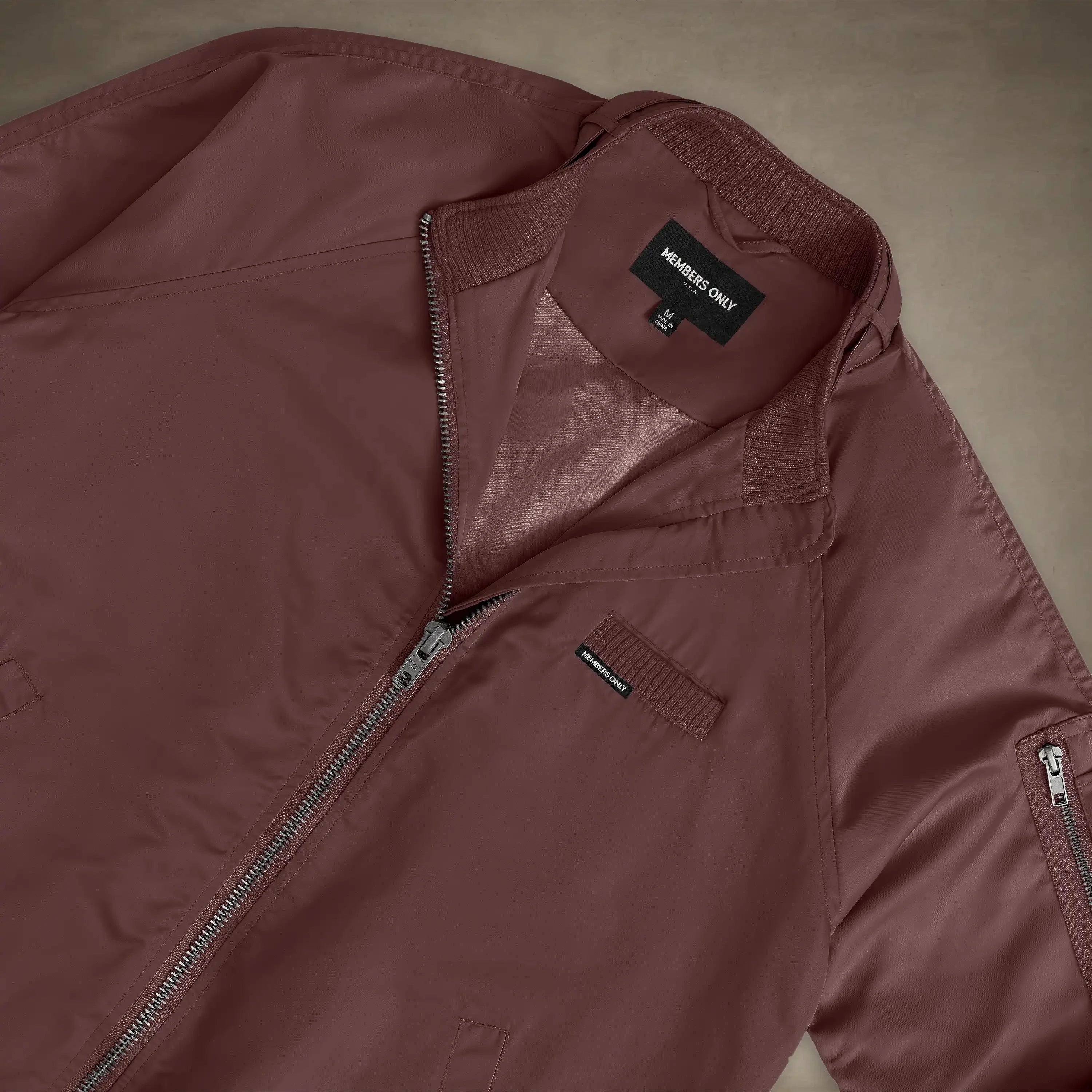 satin bomber jacket for women burgundy small