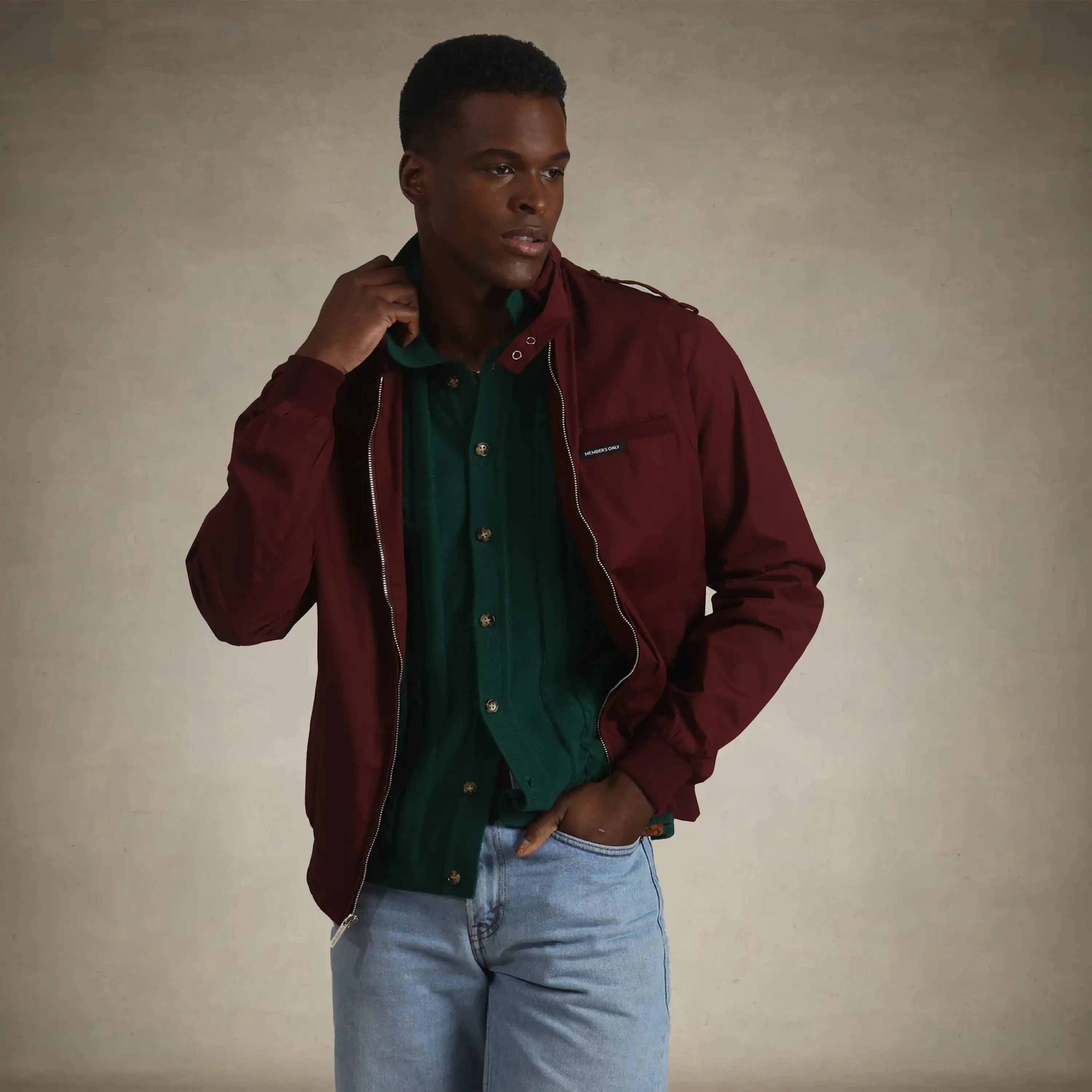 members only coat