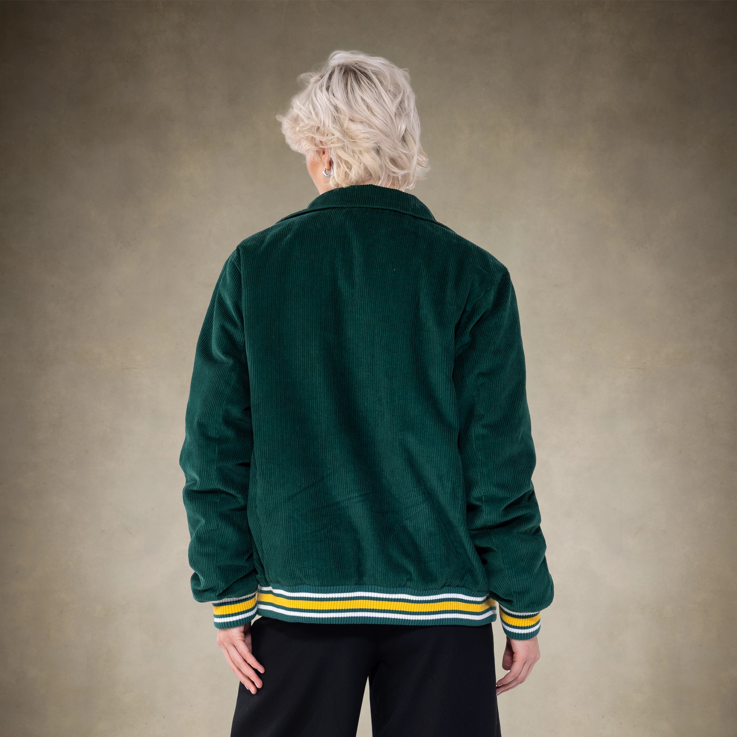 Women's Corduroy Varsity Jacket
