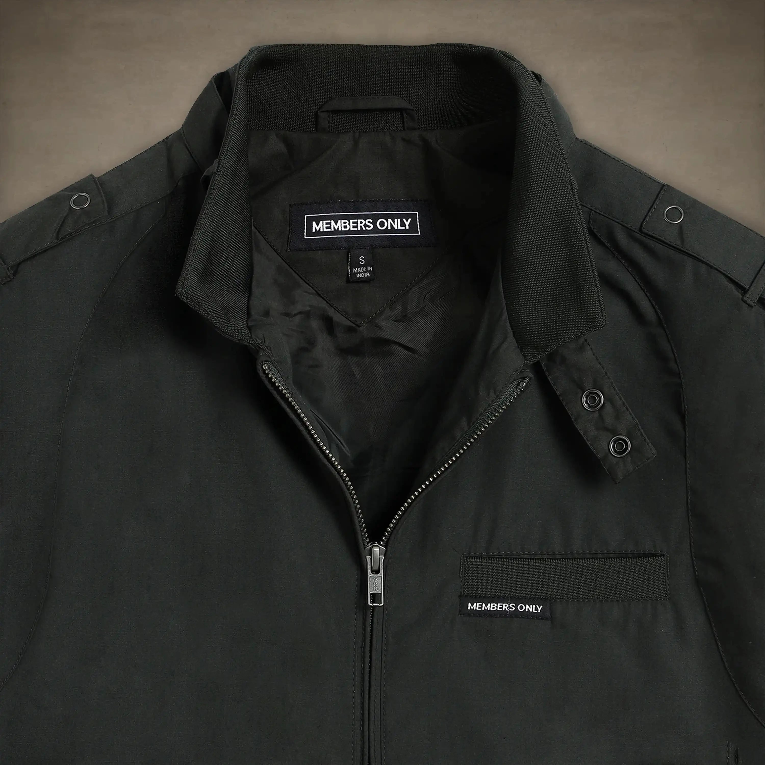 80s fashion for women members only jacket dark green