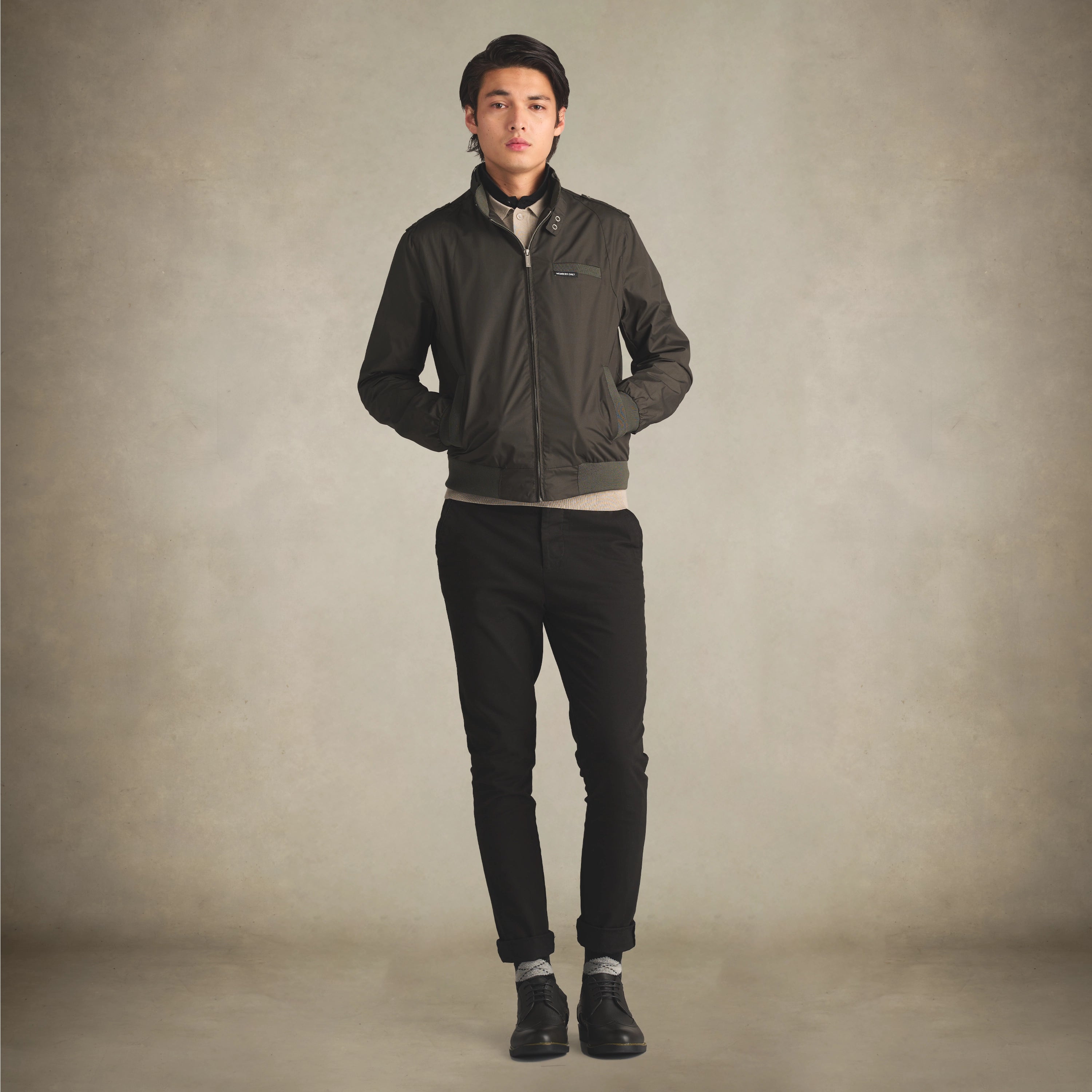 dark green mens jacket