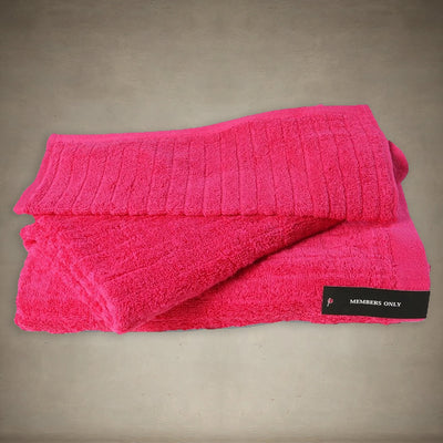 Wide Wale Towels Towels Members Only Washcloth Fuchsia