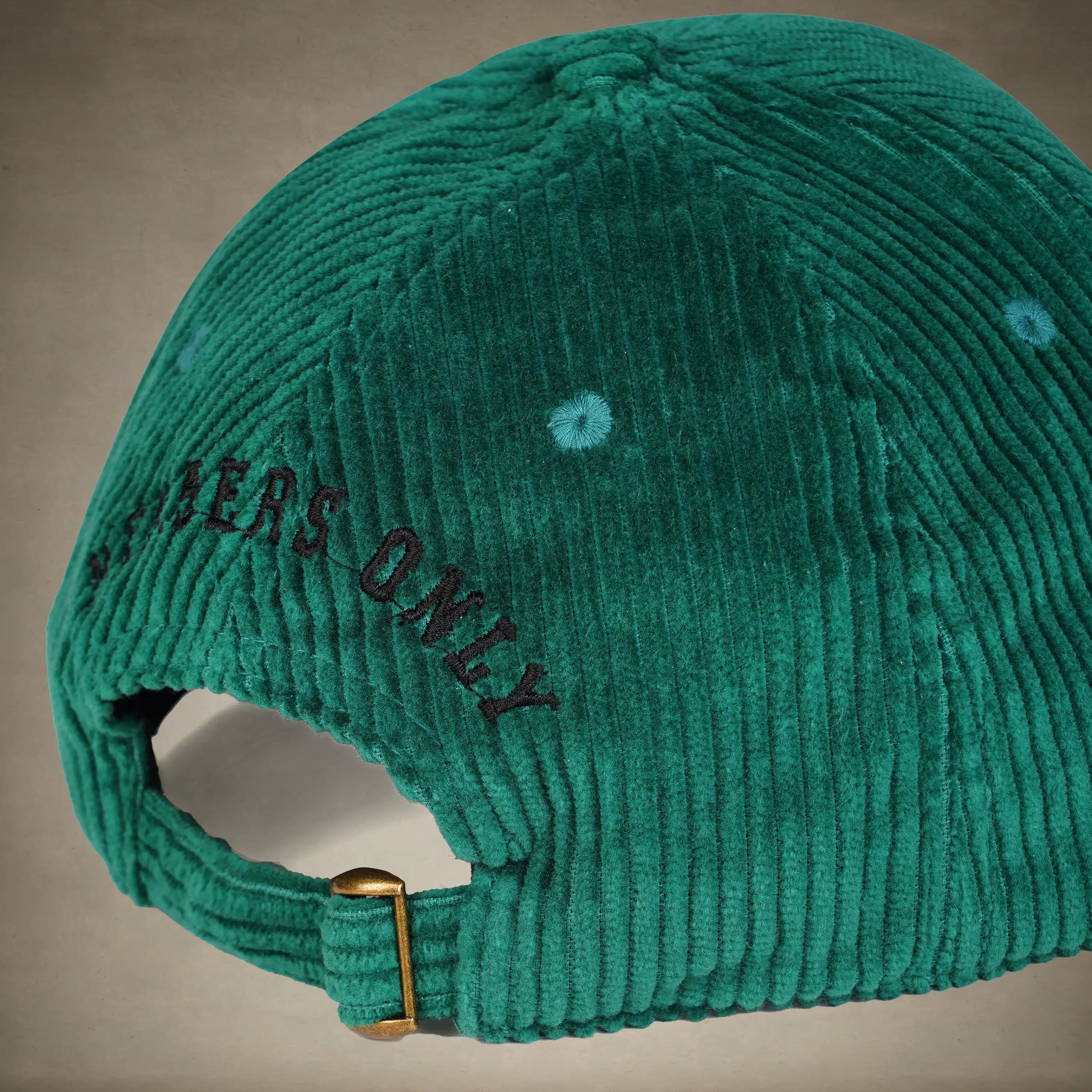 Corduroy Baseball Cap - Members Only Crest