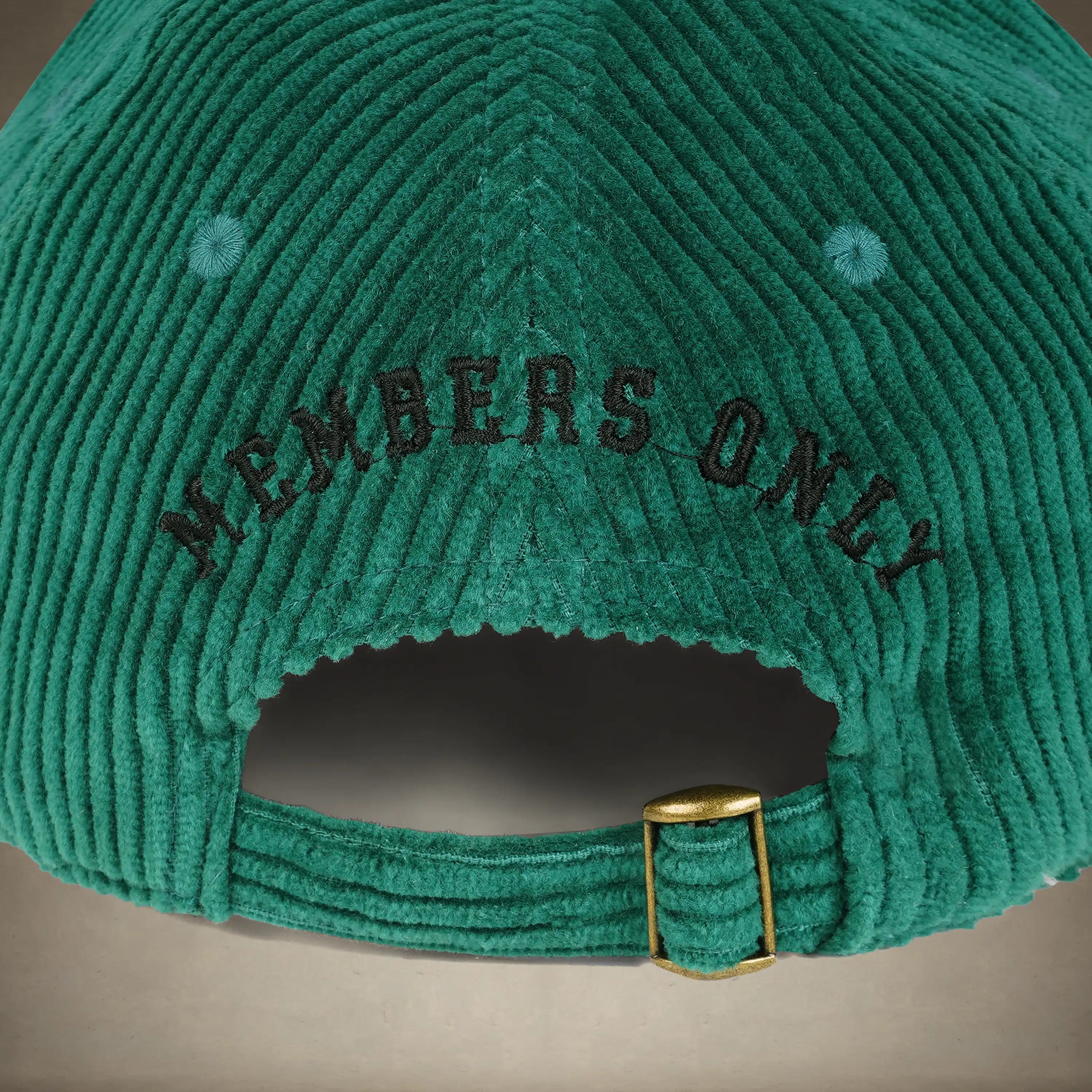 Corduroy Baseball Cap - Members Only Crest