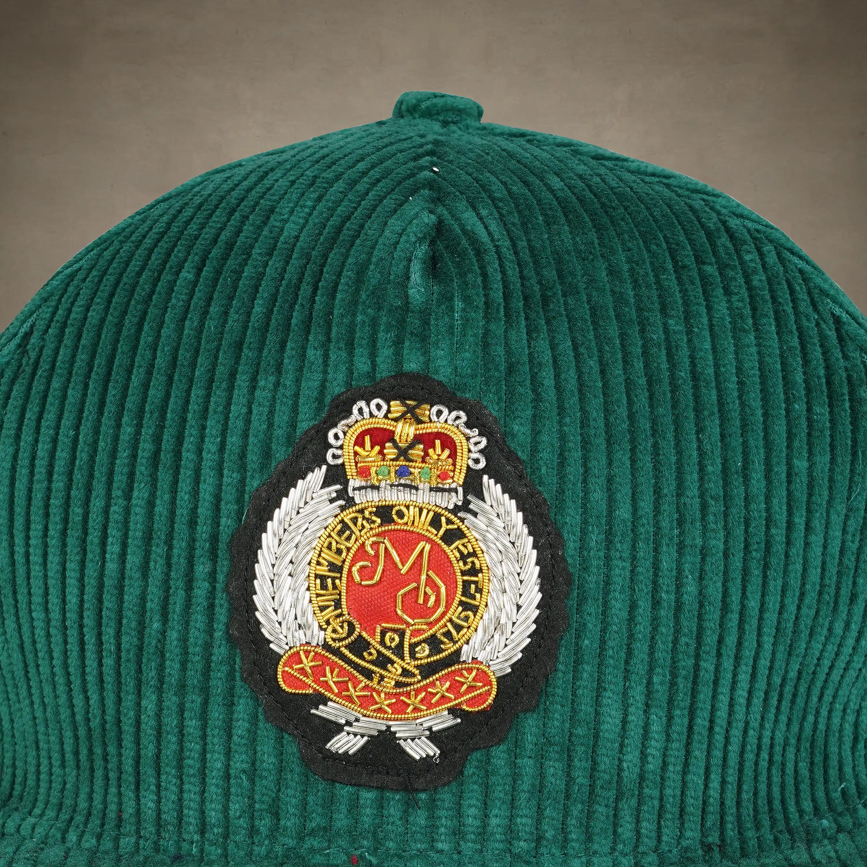Corduroy Baseball Cap - Members Only Crest