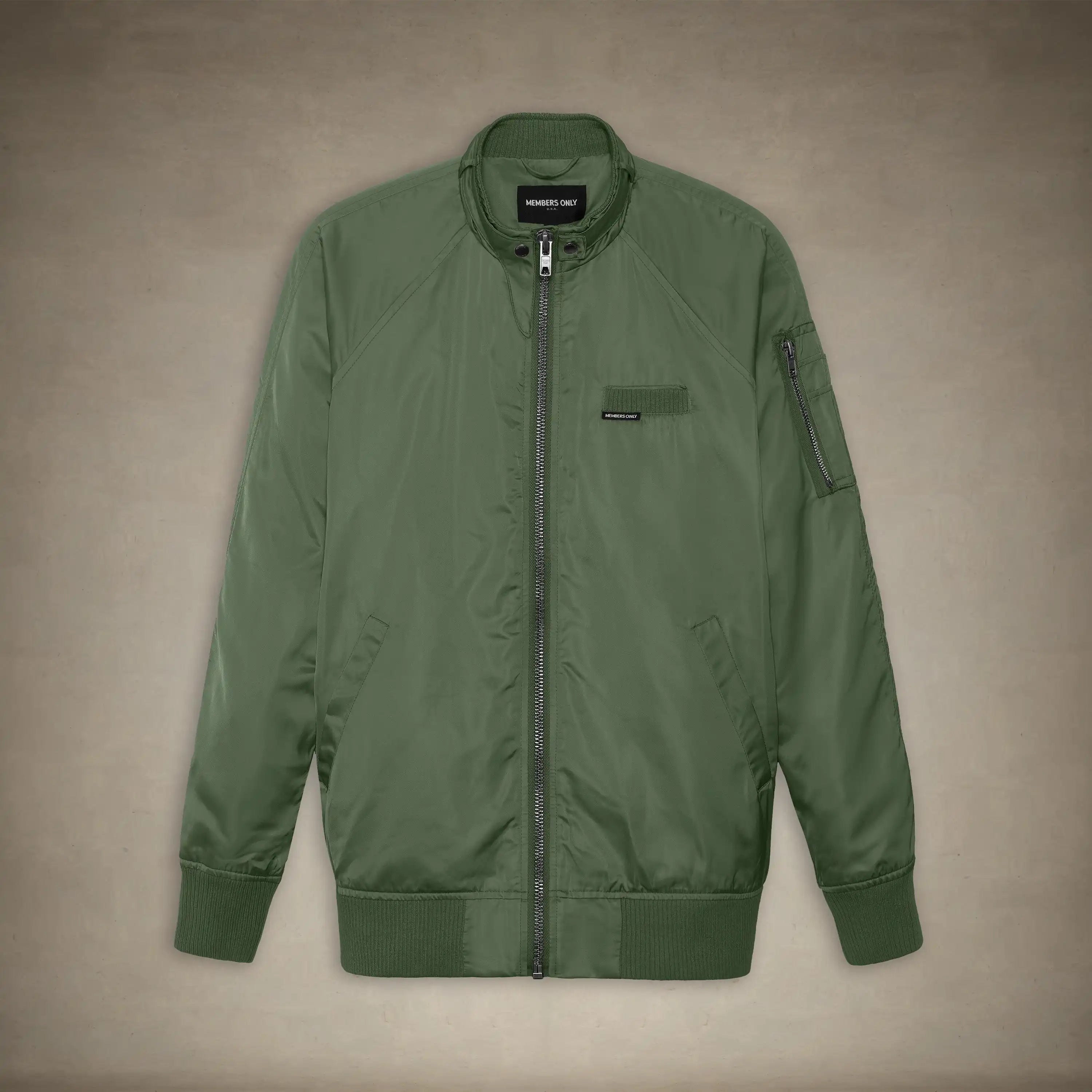 Women's Satin Bomber Jacket