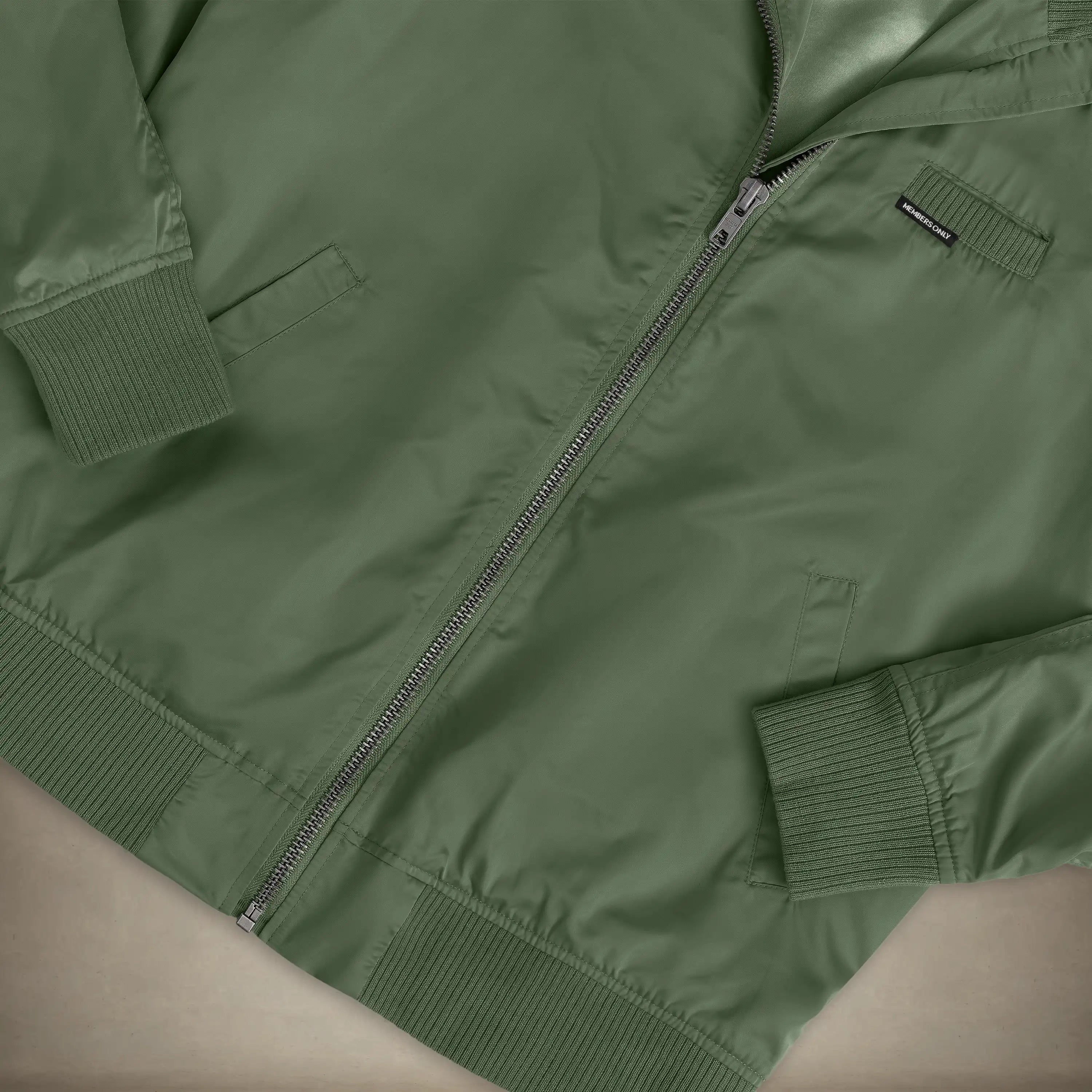 Women's Satin Bomber Jacket