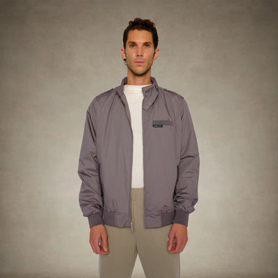 Men's Classic Iconic Racer Jacket Men's Iconic Jacket Members Only® Grey Small