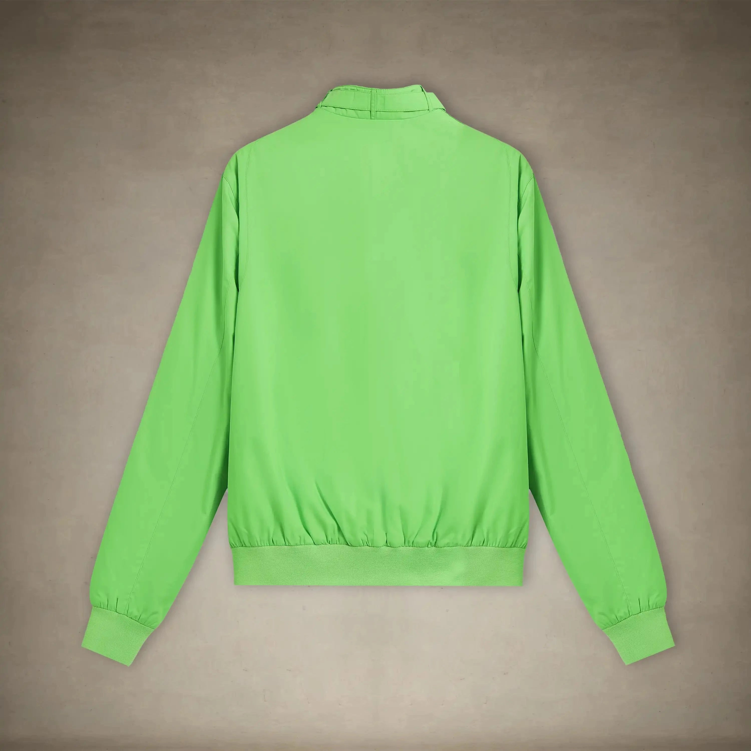 women's members only 80s fashion jacket lime green