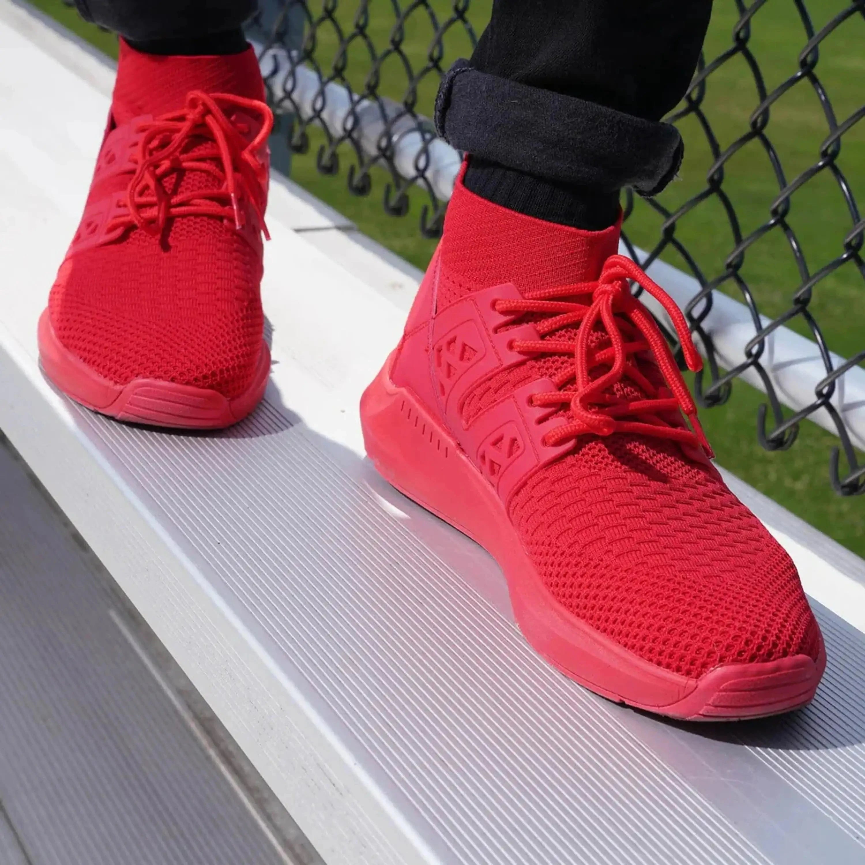 Men's Knit Sock Mono Fashion Sneaker - FINAL SALE Members Only®