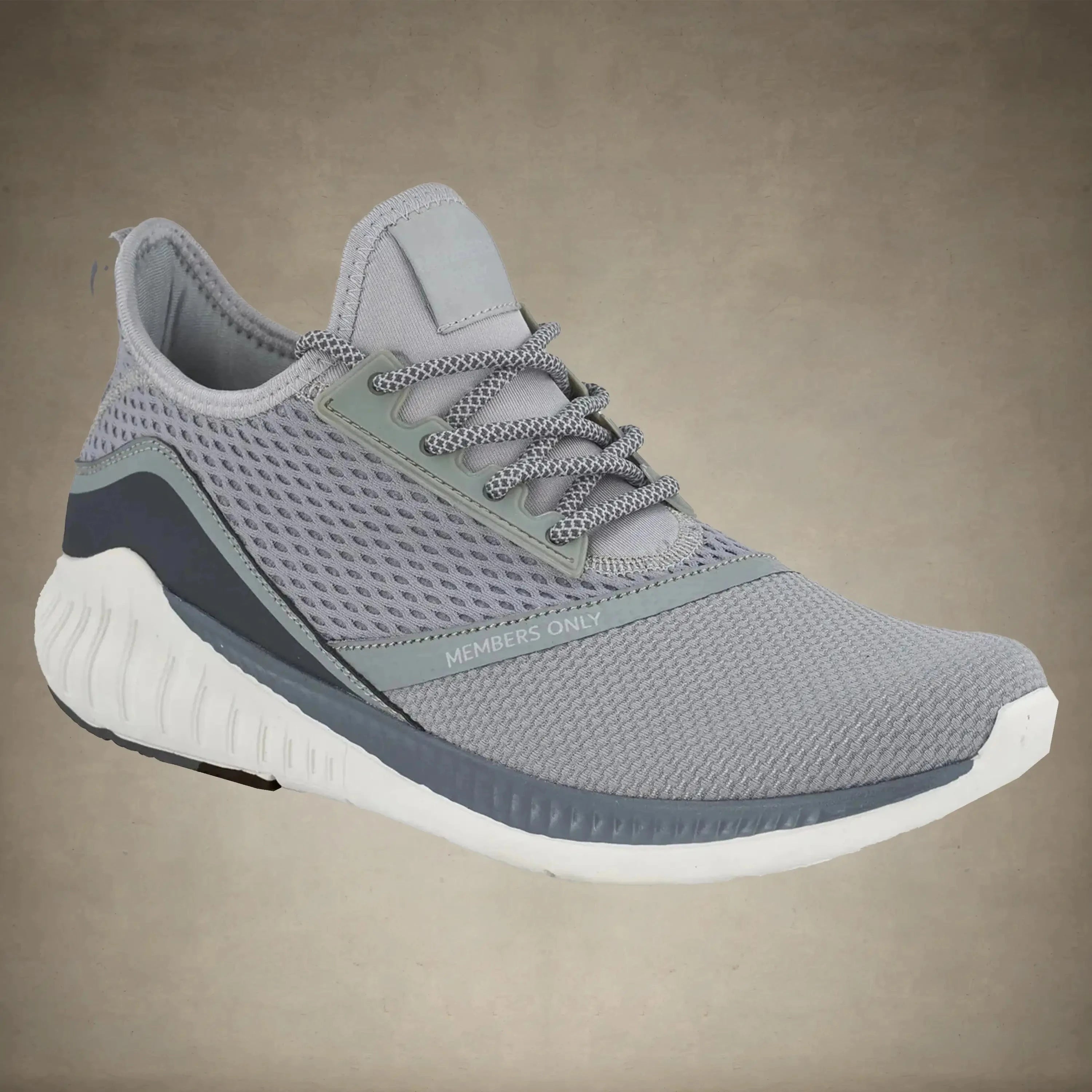 Men's Knit Stellar Sneaker - FINAL SALE Men's Sneaker Members Only® Grey 9