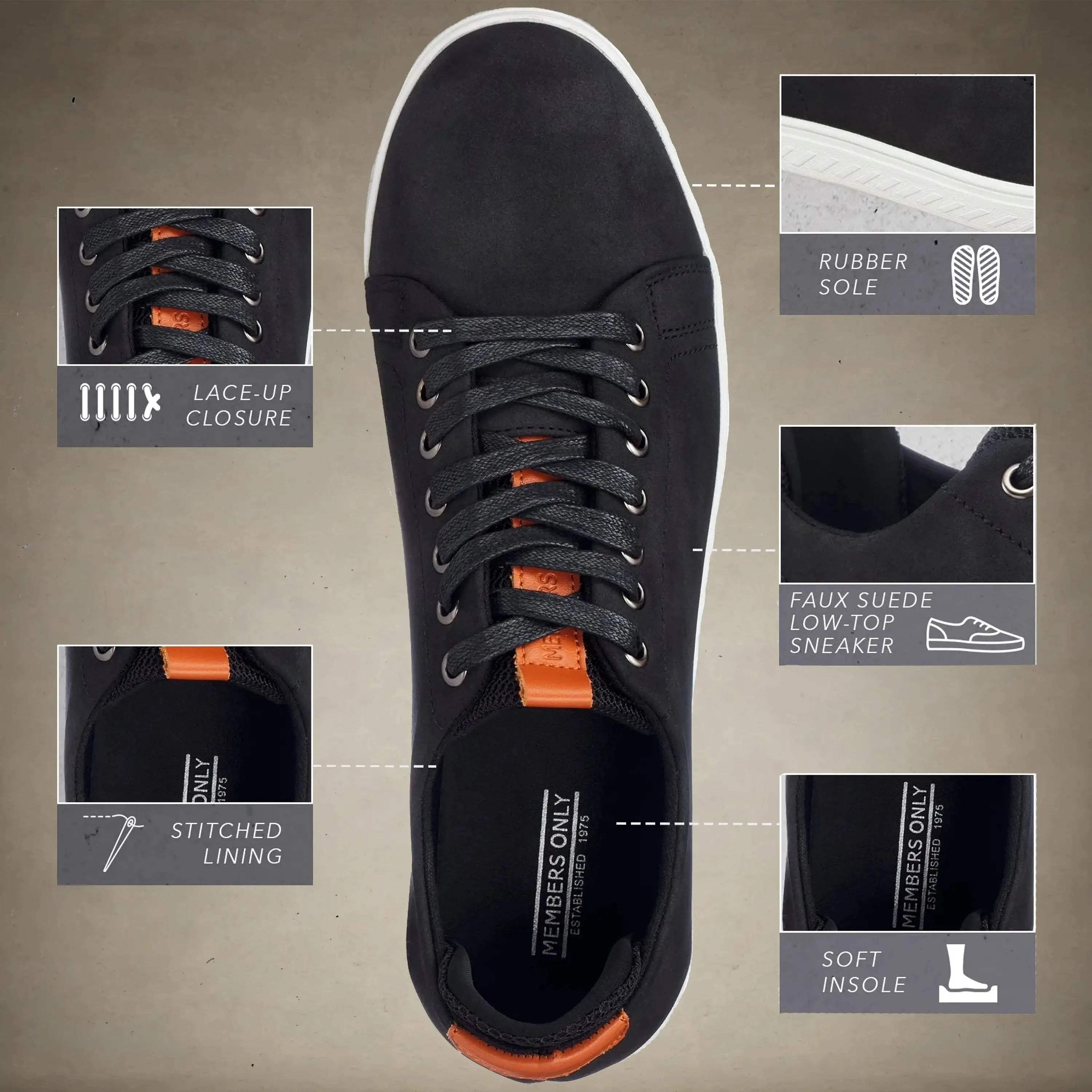Men's Bulls Low Top Court Shoes - FINAL SALE Men's Shoes Members Only®
