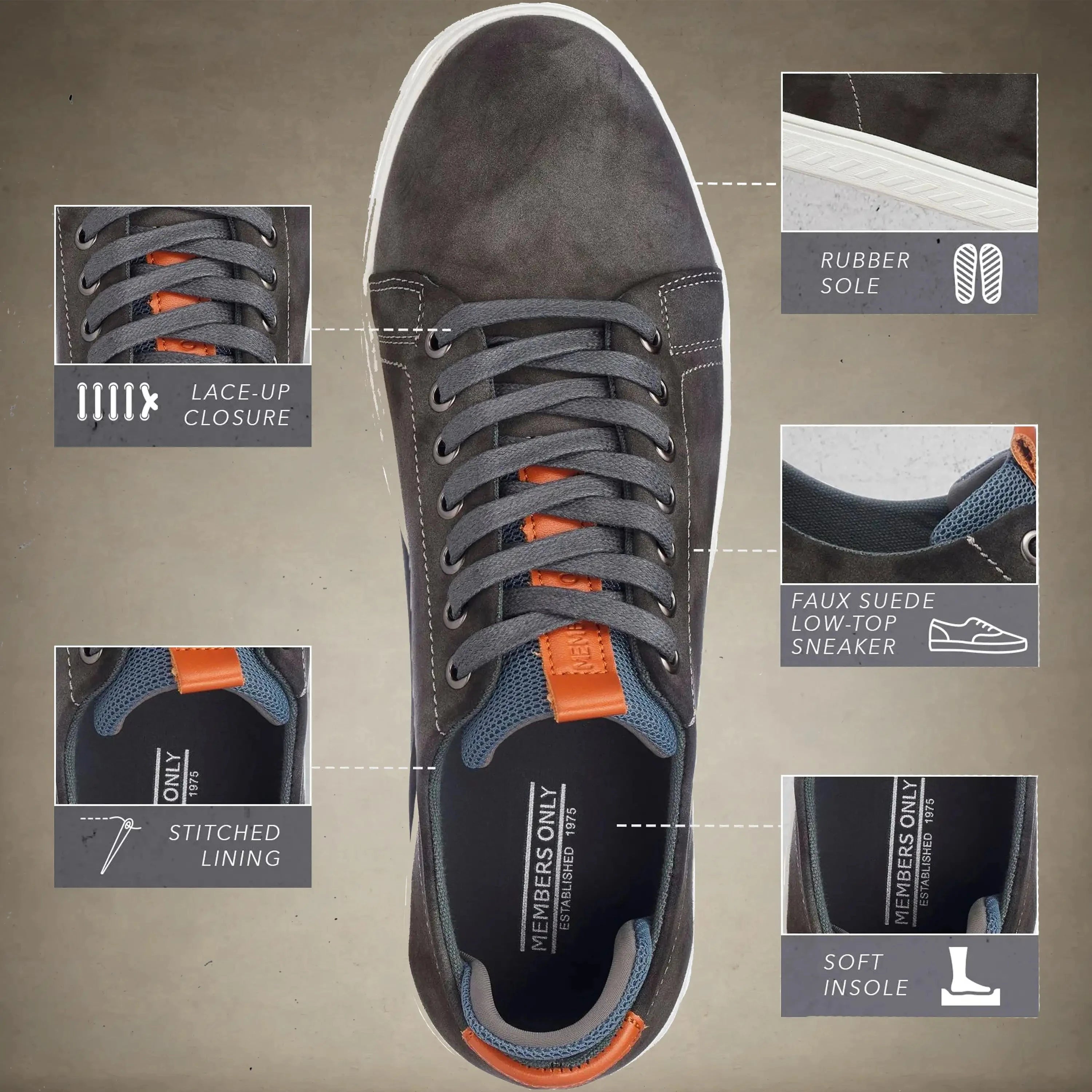 Men's Bulls Low Top Court Shoes - FINAL SALE Men's Shoes Members Only®