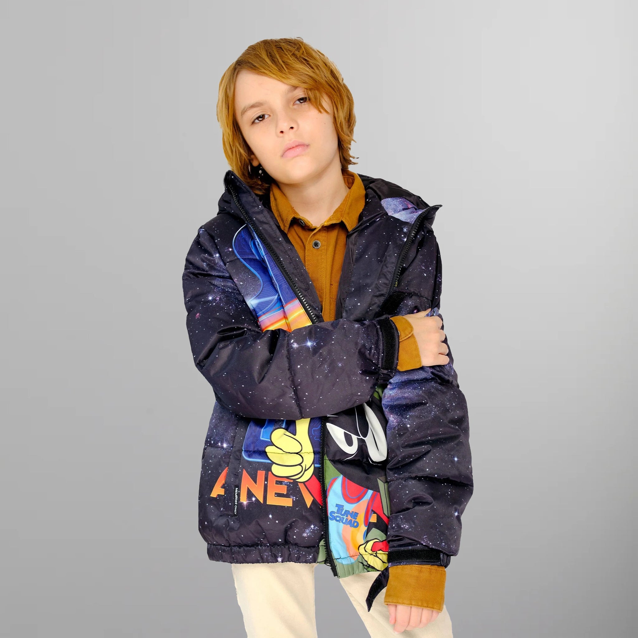 Members only x space store jam windbreak jacket