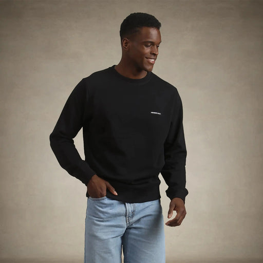 Men's Preston Crew Neck Sweatshirt Men's hoodies & sweatshirts Members Only® Black Small