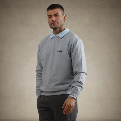 Men's Preston Crew Neck Sweatshirt Men's hoodies & sweatshirts Members Only® Grey Small