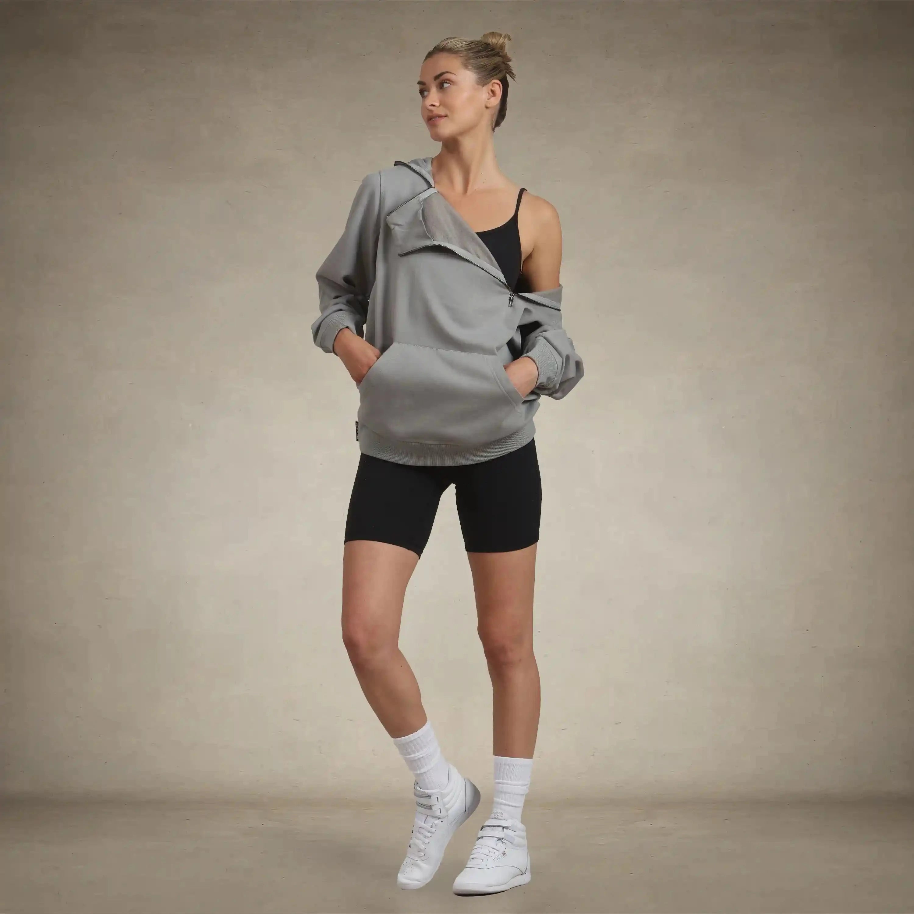 Women's Taylor Double Zipper Pullover Oversized Hoodie Women's hoodies & sweatshirts Members Only®