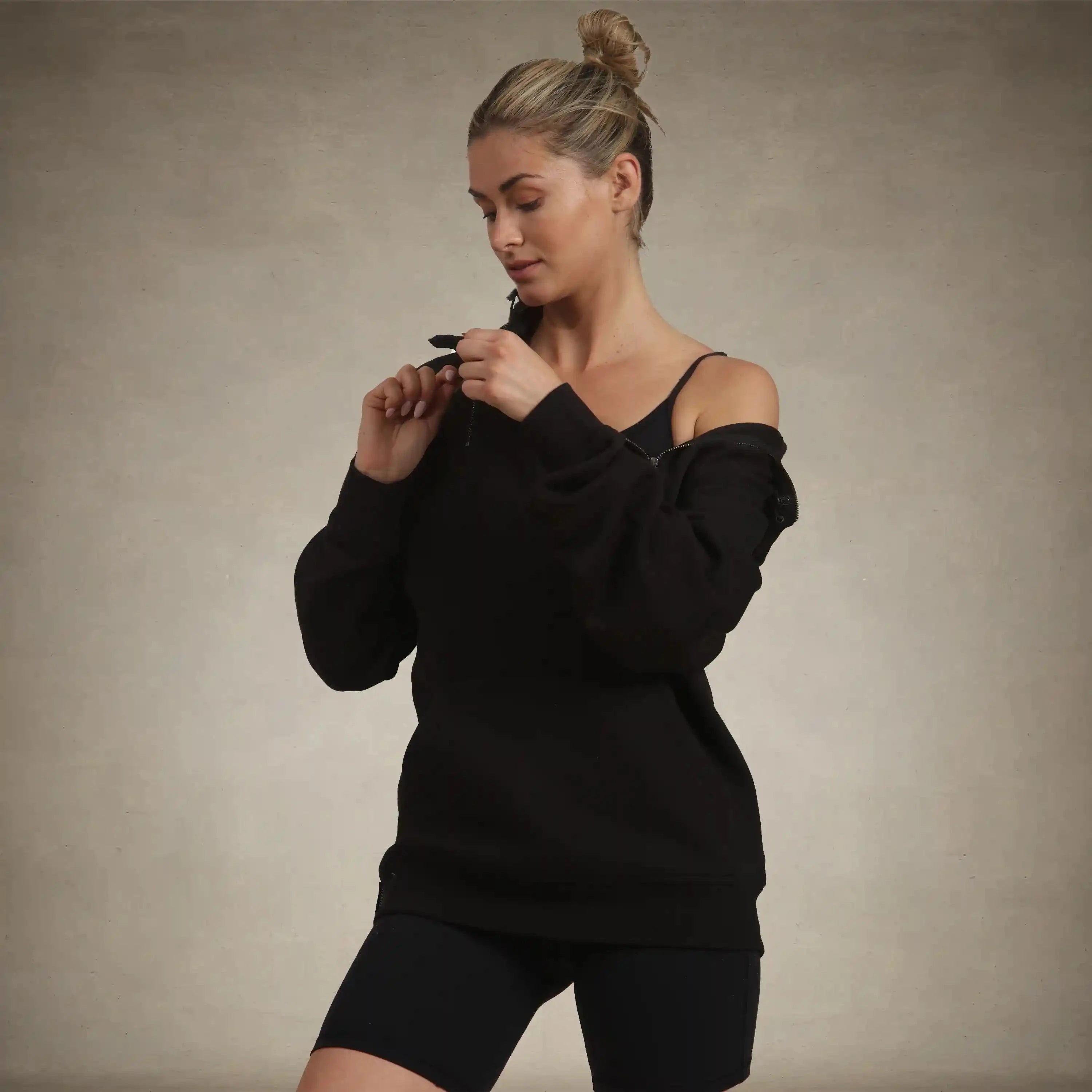 Women's Taylor Double Zipper Pullover Oversized Hoodie Women's hoodies & sweatshirts Members Only®