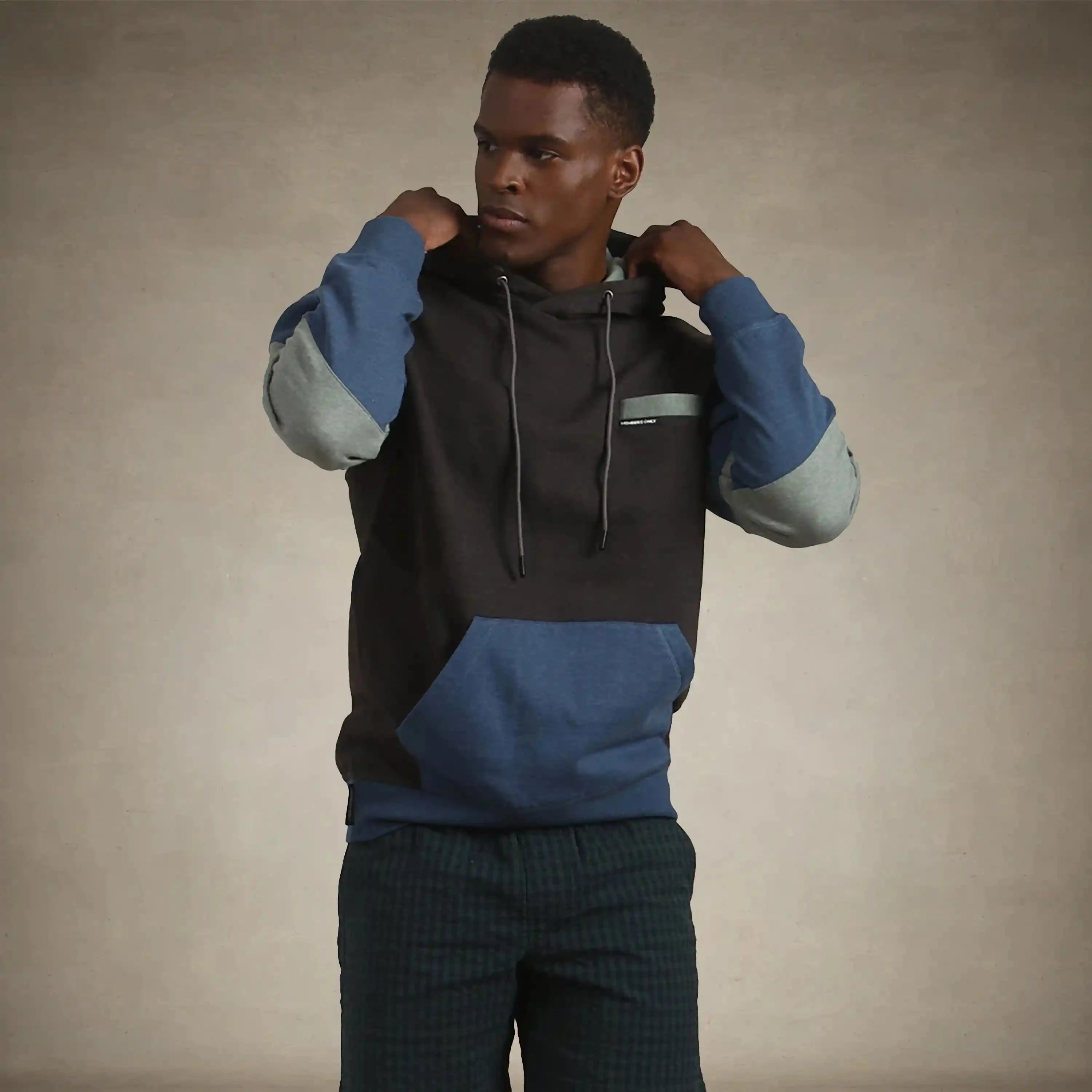 Men's Drew Colorblock Hooded Sweatshirt Men's hoodies & sweatshirts Members Only®
