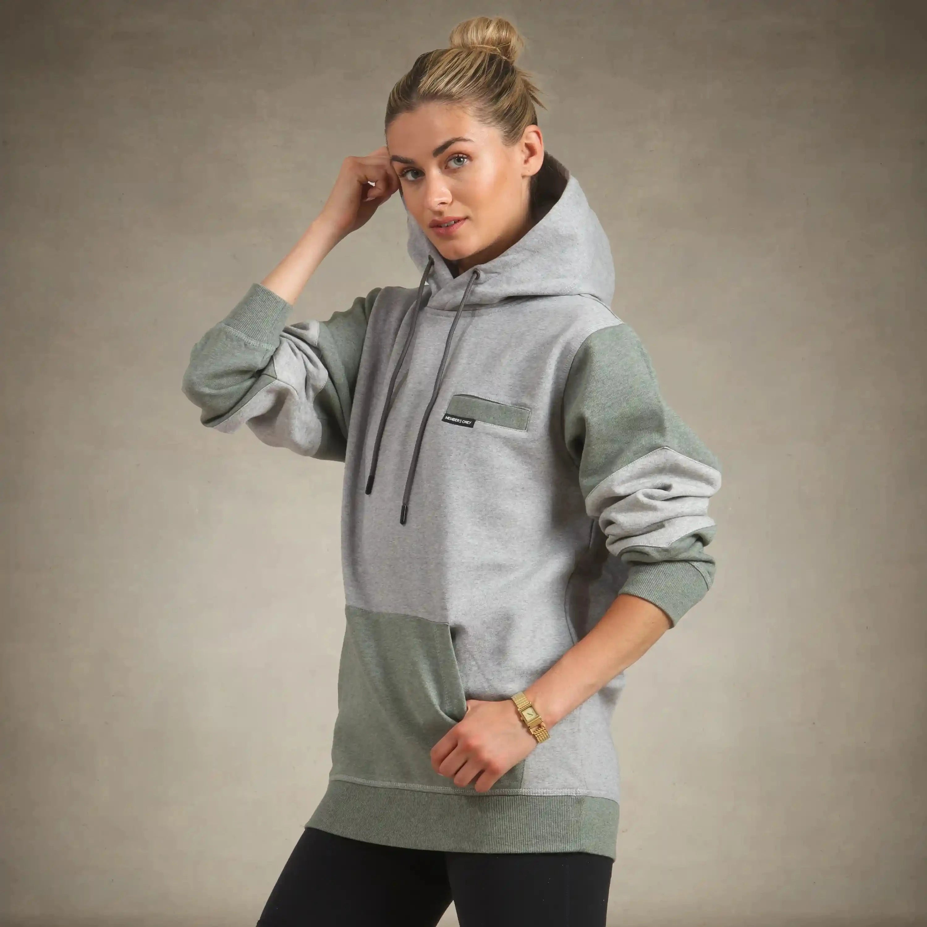 Women's Drew Colorblock Oversized Hooded Sweatshirt Women's hoodies & sweatshirts Members Only®