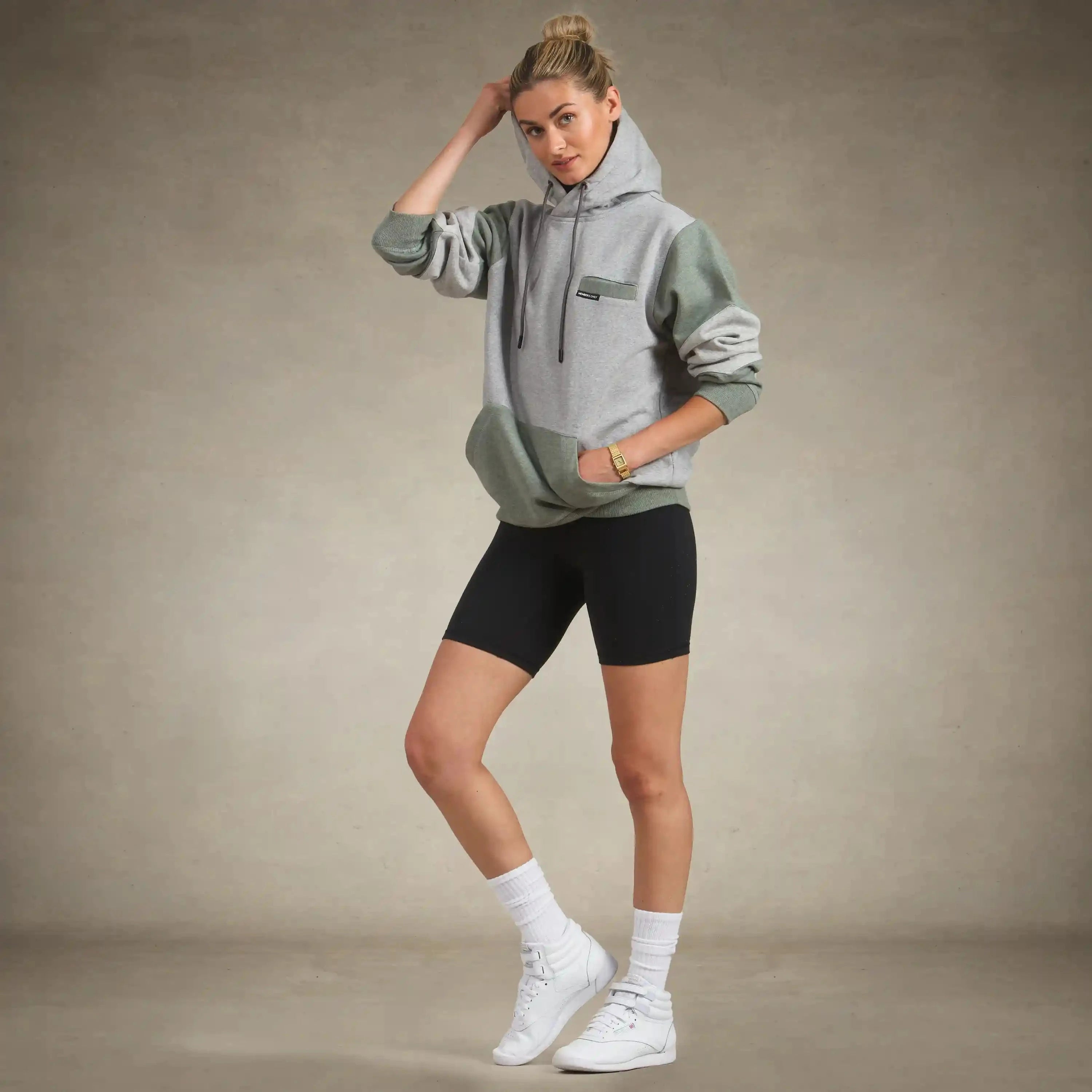 Women's Drew Colorblock Oversized Hooded Sweatshirt Women's hoodies & sweatshirts Members Only®