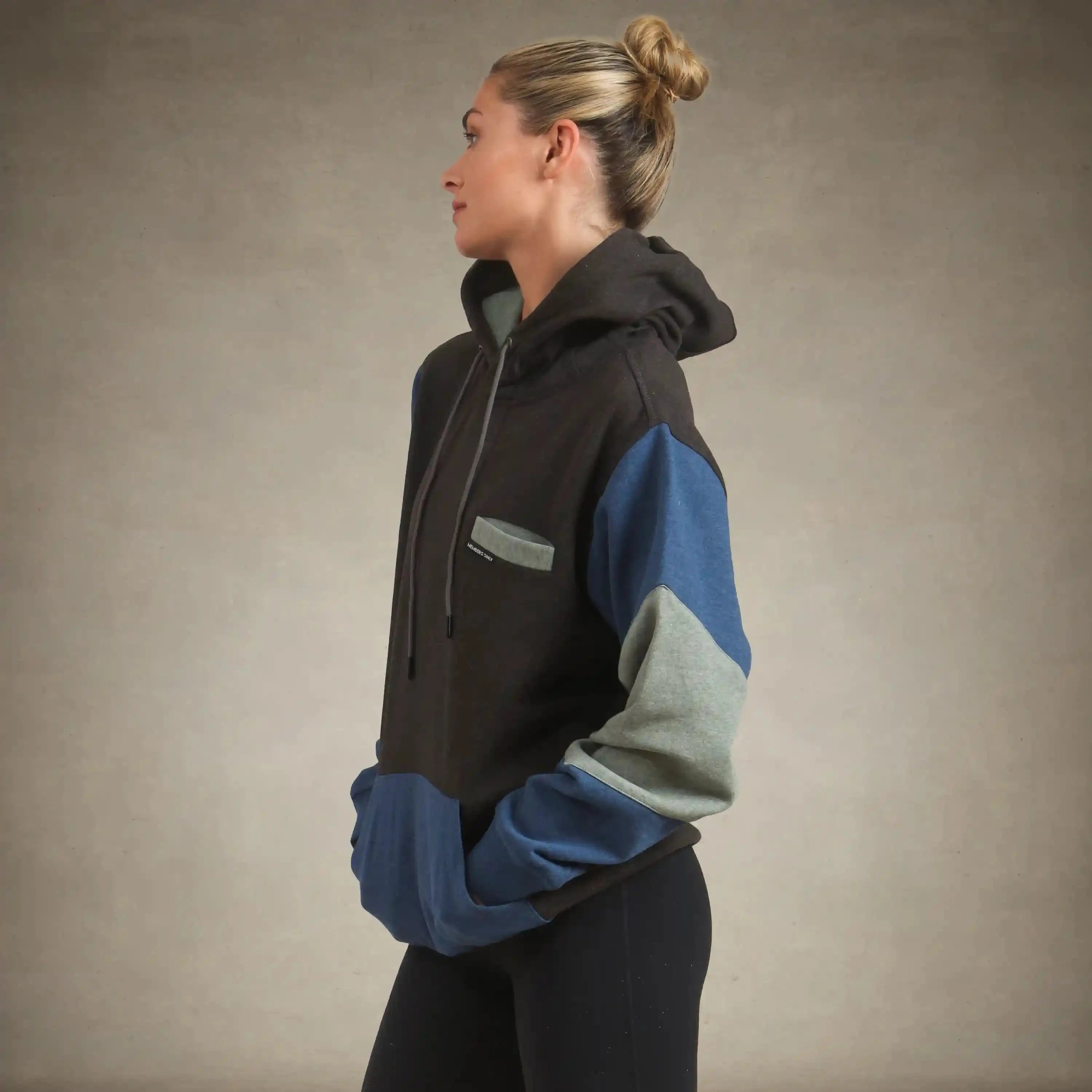 Women's Drew Colorblock Oversized Hooded Sweatshirt Women's hoodies & sweatshirts Members Only®