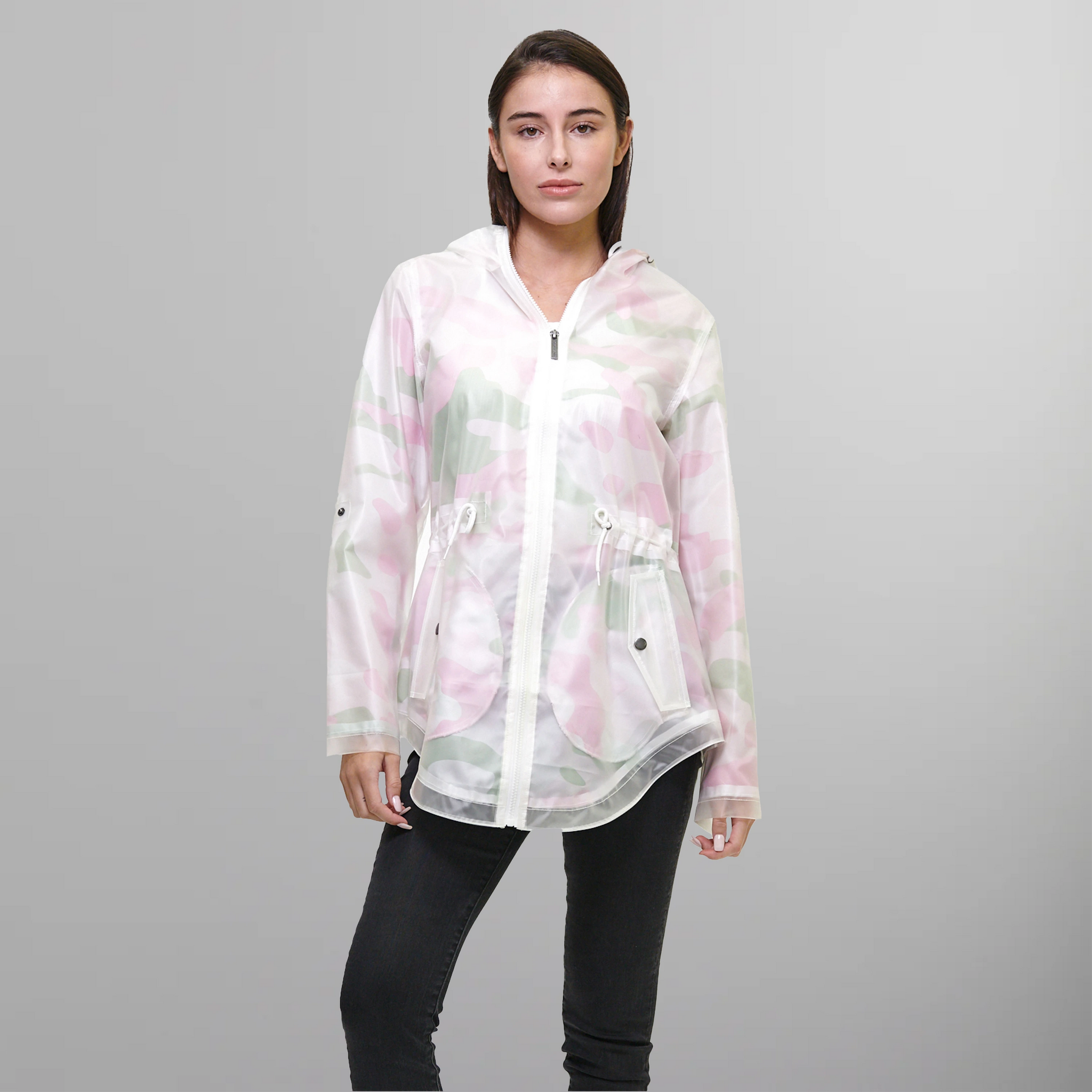 https membersonly products womens translucent long jacket