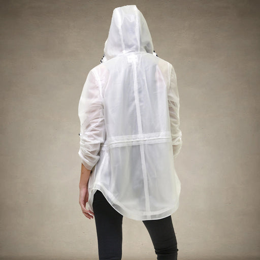 Women's Translucent Long Jacket - FINAL SALE Womens Jacket Members Only®