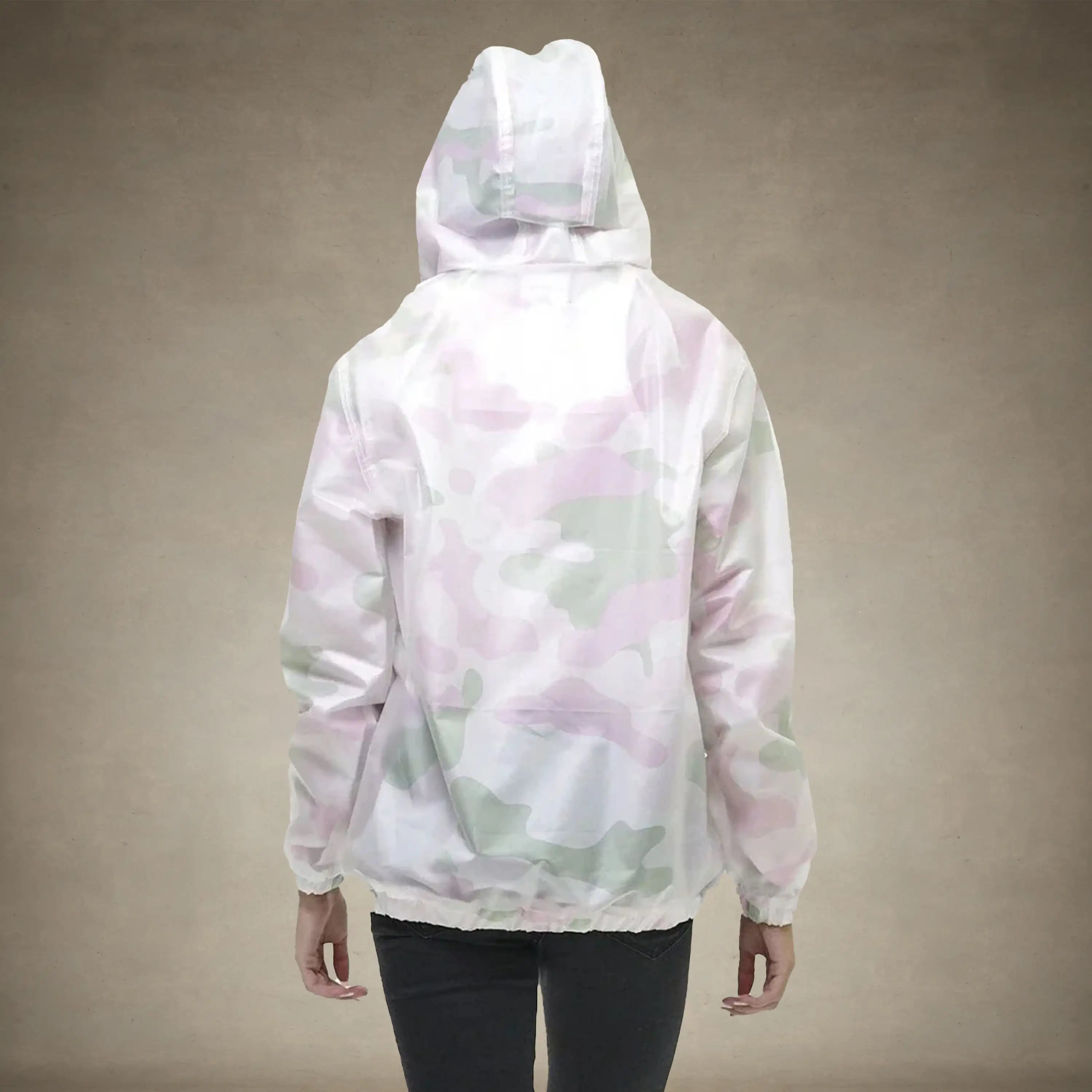 Women's Translucent Pullover Jacket with hood - FINAL SALE