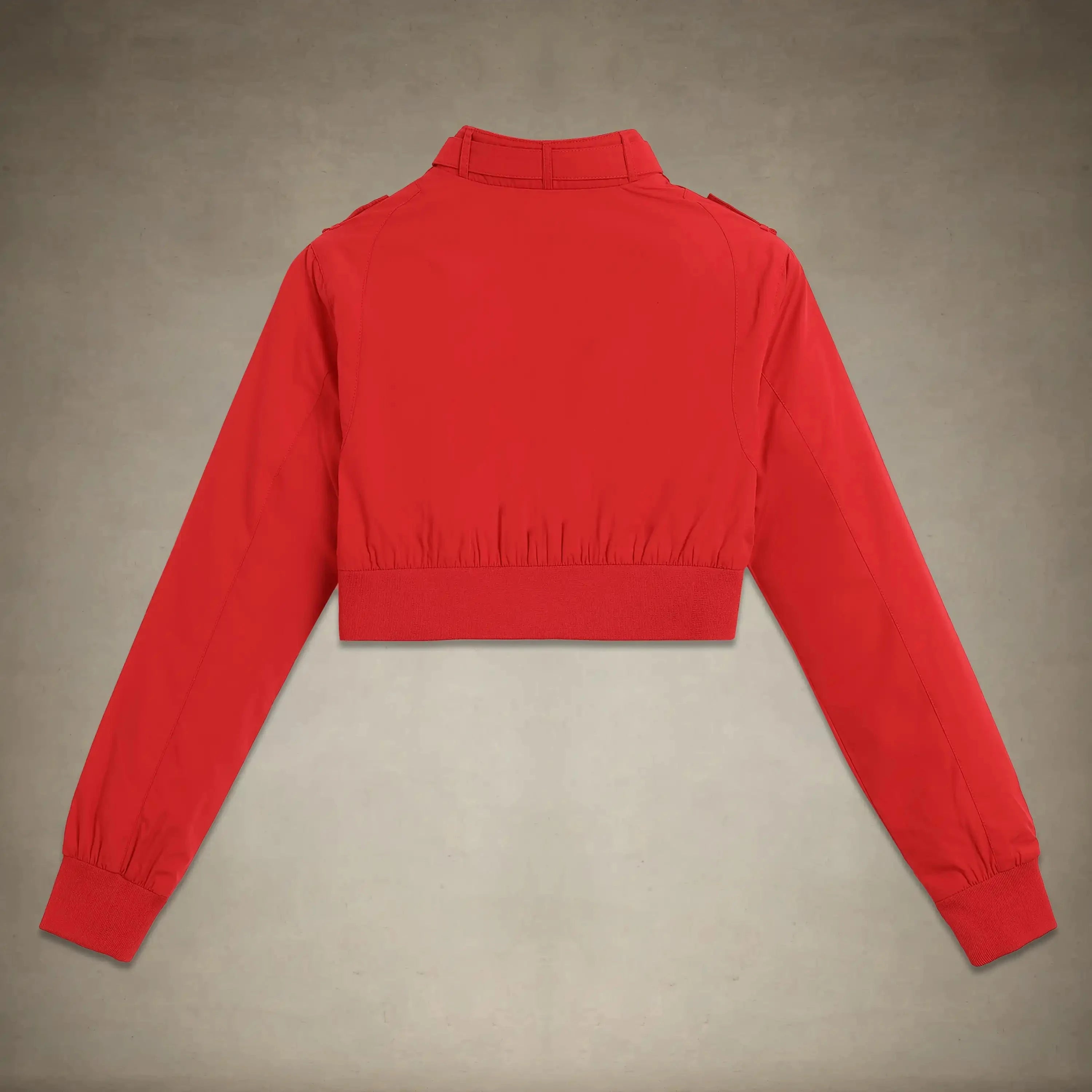 members only cropped racer jacket for women small