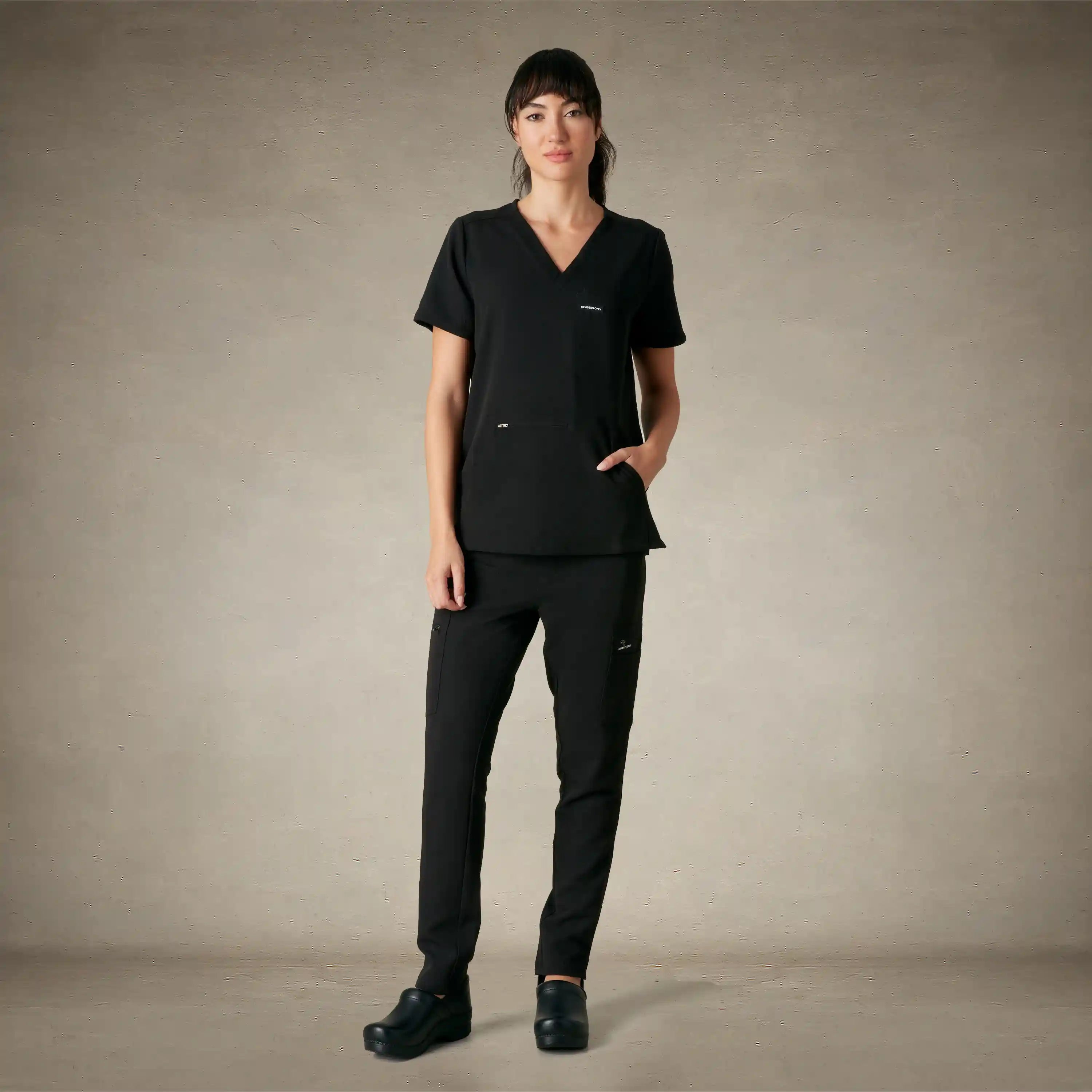 Cordoba 5-Pocket Scrub Top
