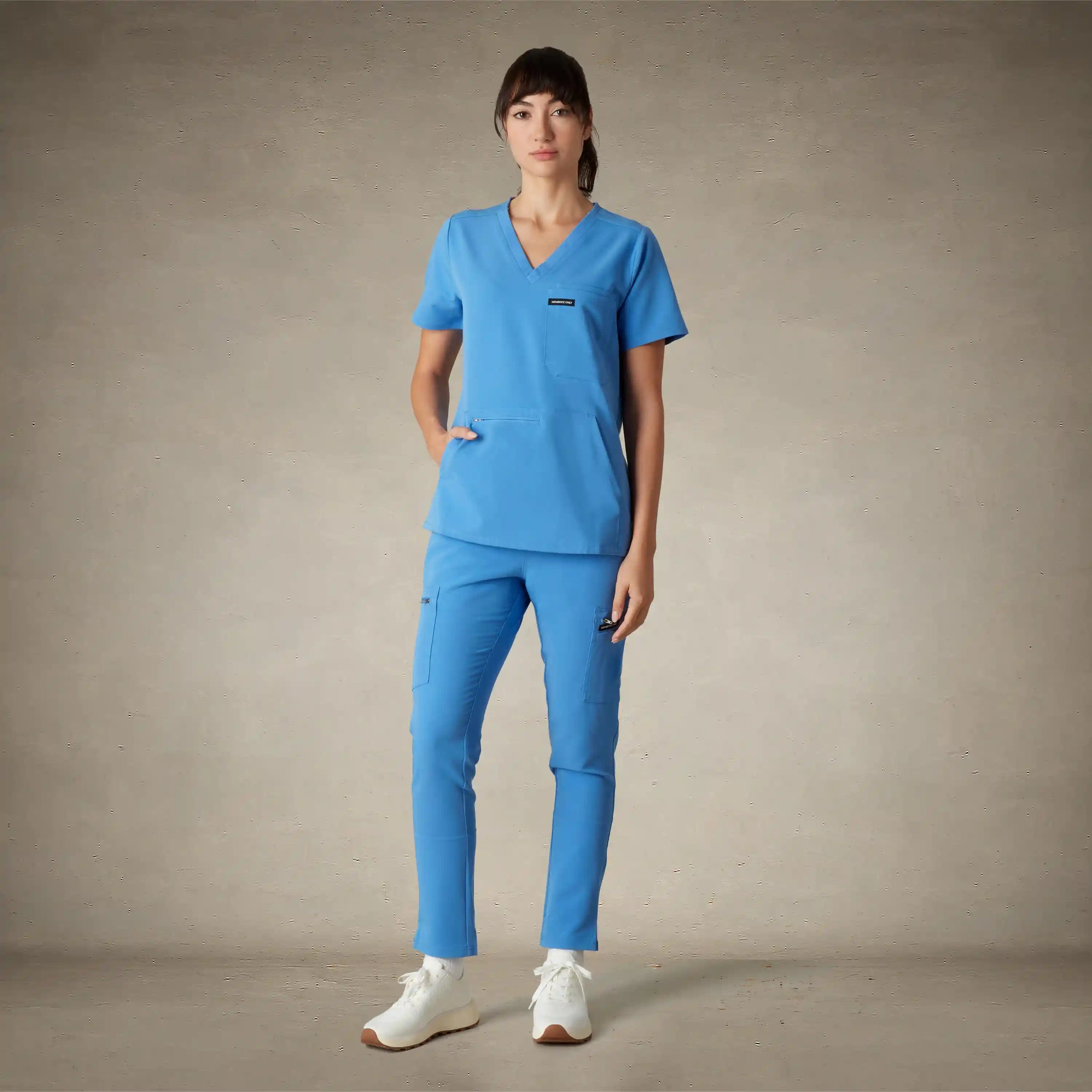 Cordoba 5-Pocket Scrub Top